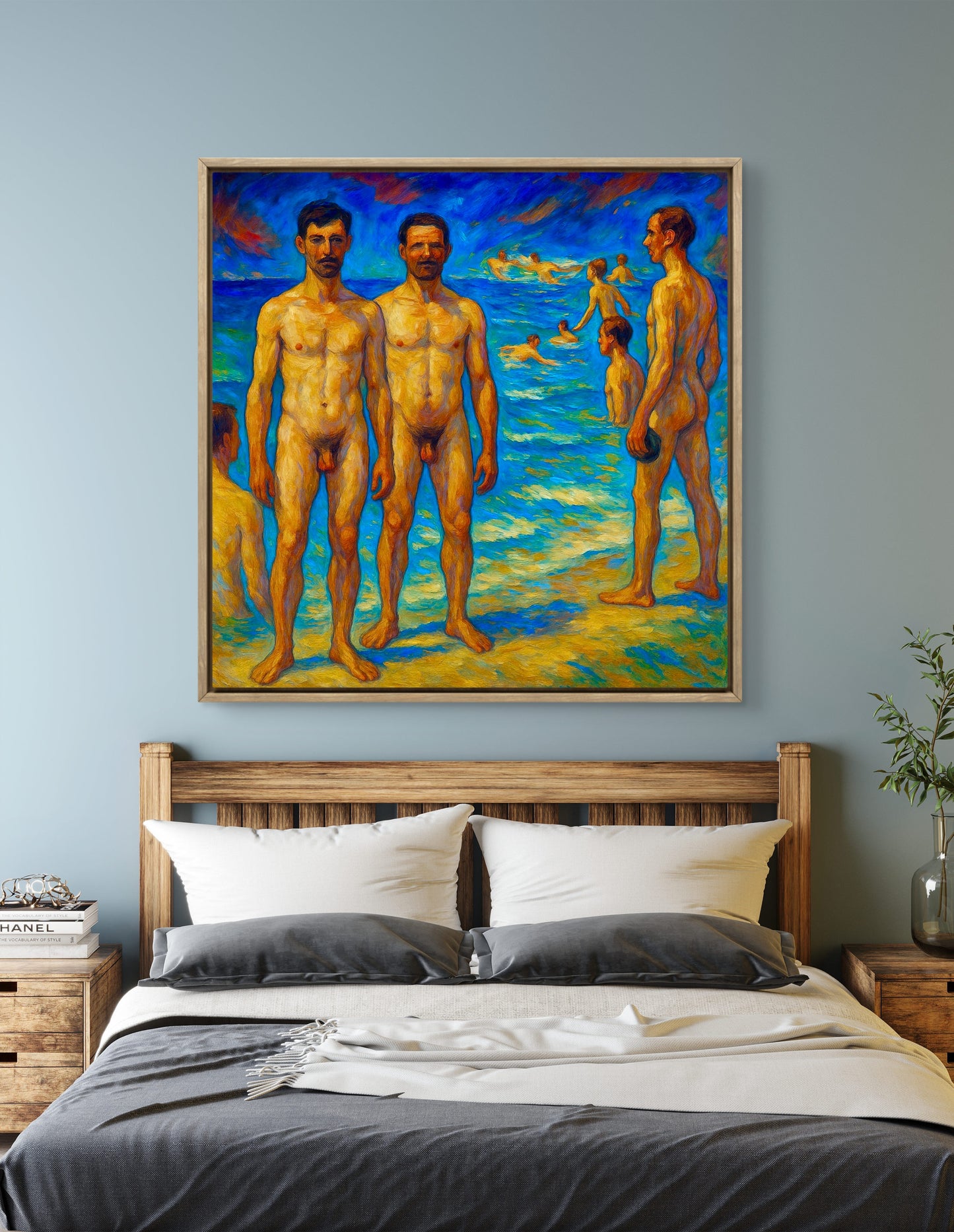 Bathers Reimagined 2025, inspired by Edvard Munch