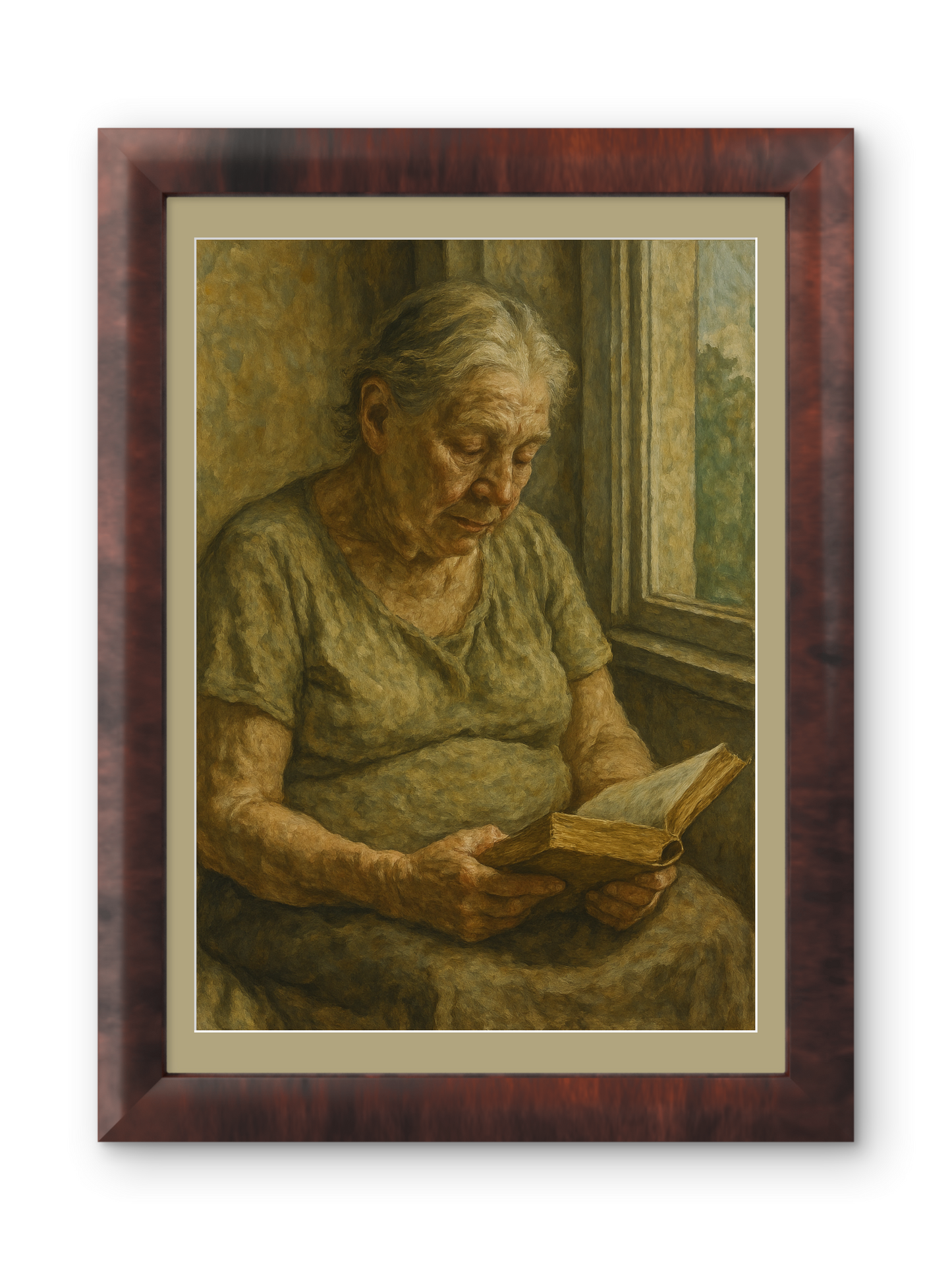 “Mum Evie,” Post-war Figurative Realism.