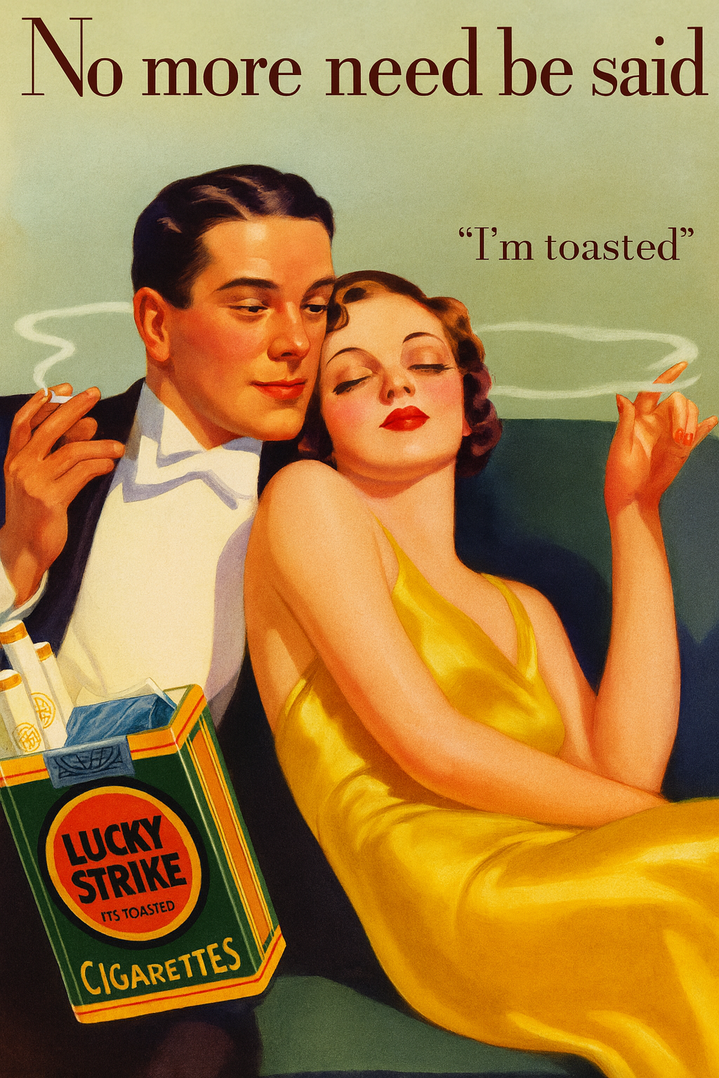 "No more need be said...2025," Vintage Poster Art