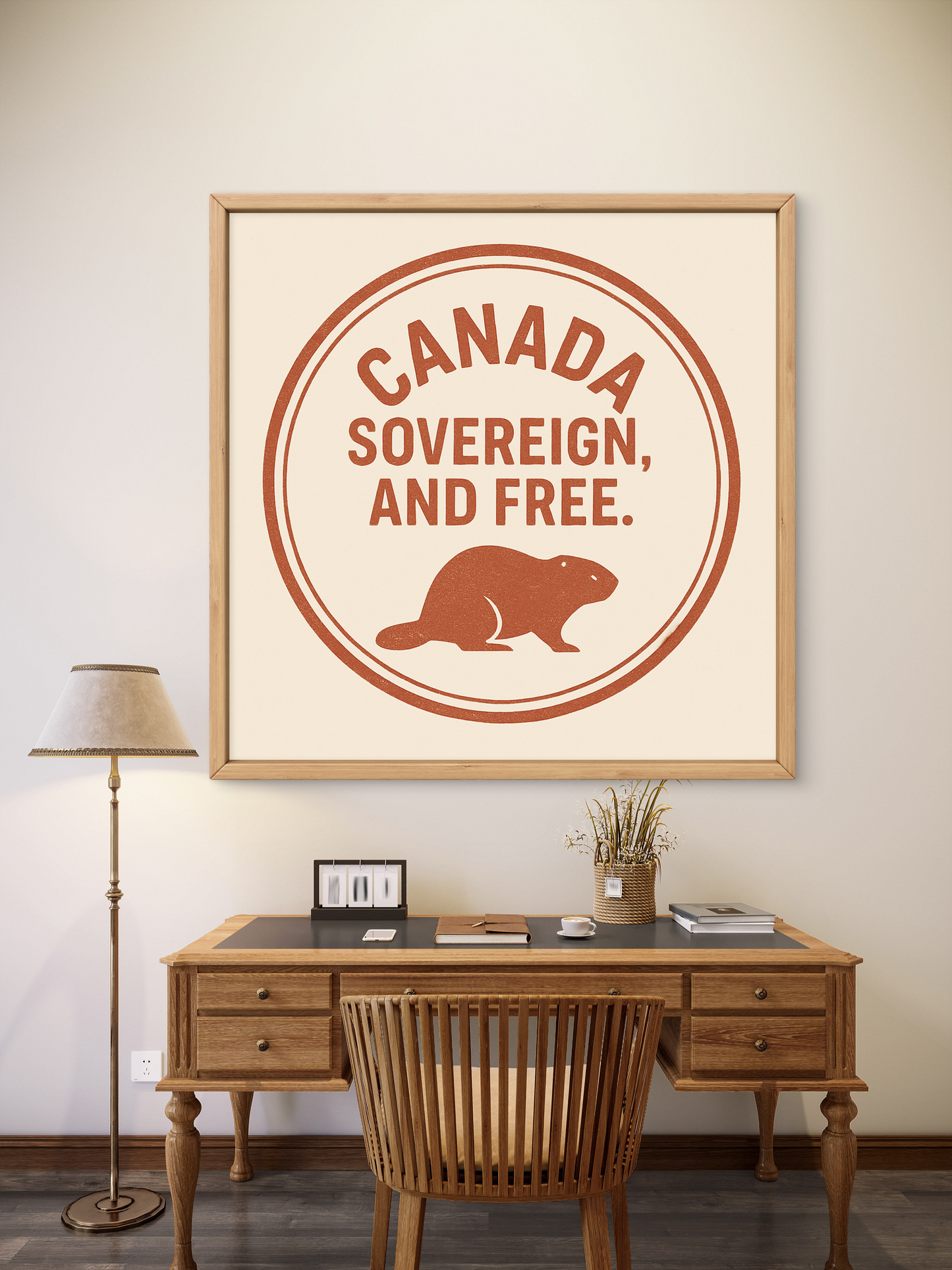 Framed & Ready to Hang! "Canada: Second to None."