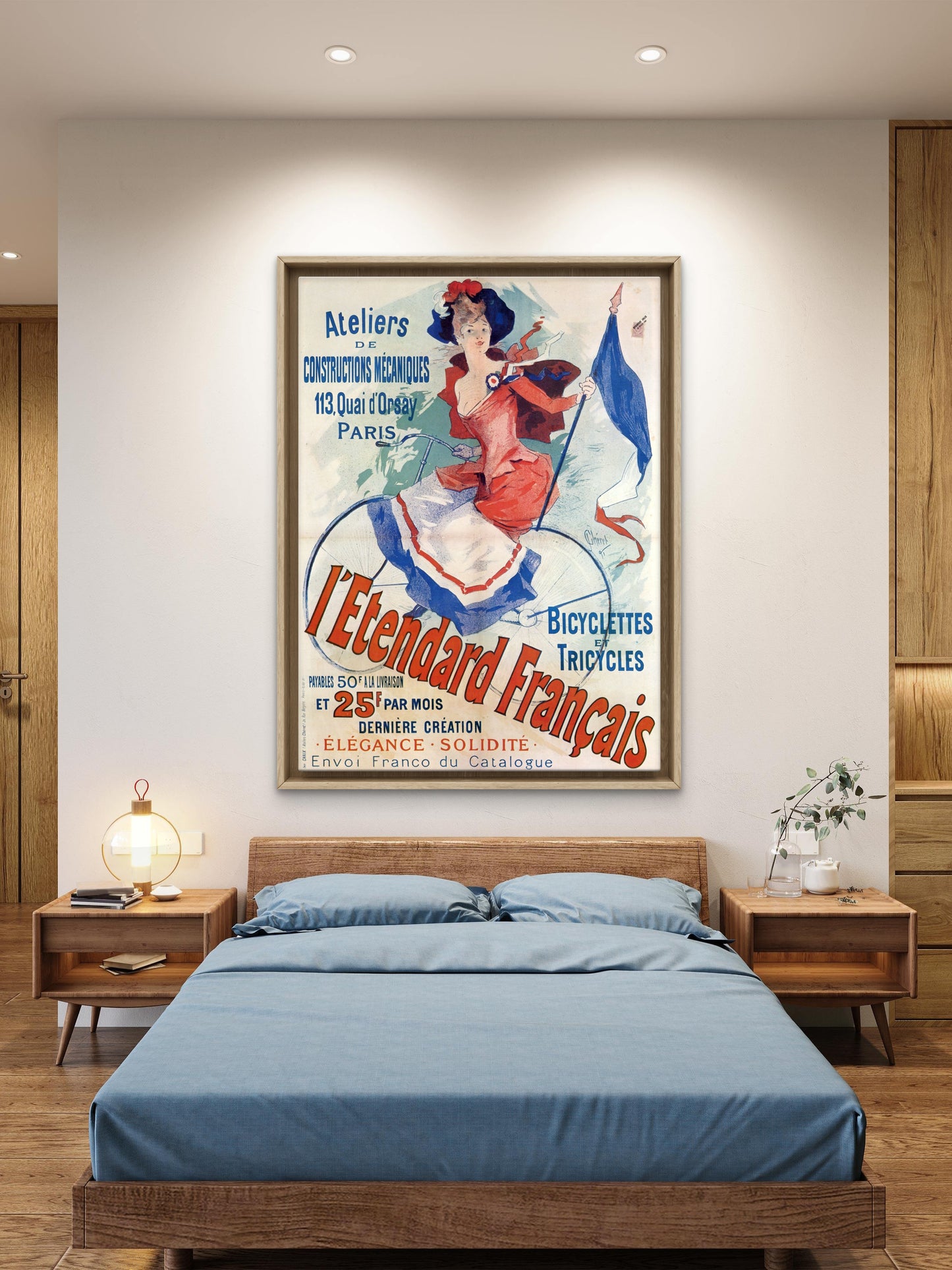 L'Etendard Français," by Jules Chéret,1891