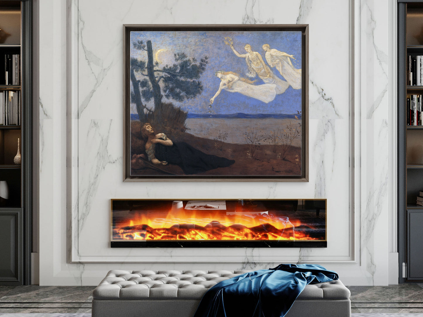 Chavannes, Pierre Puvis de (1824-1898) - The Dream 1883