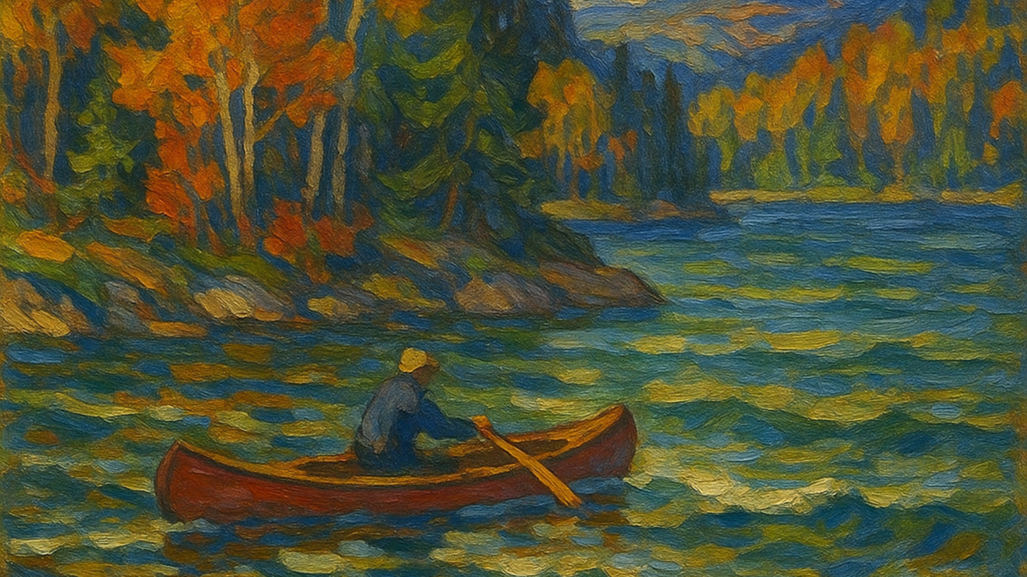 Canoeing in Algonquin part 16:9