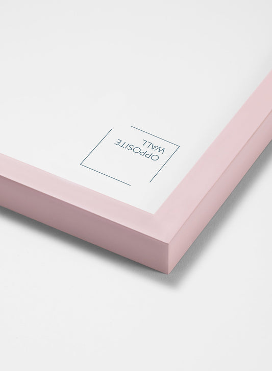 Pink Wood Frame, 8x10 in | 20x25 cm