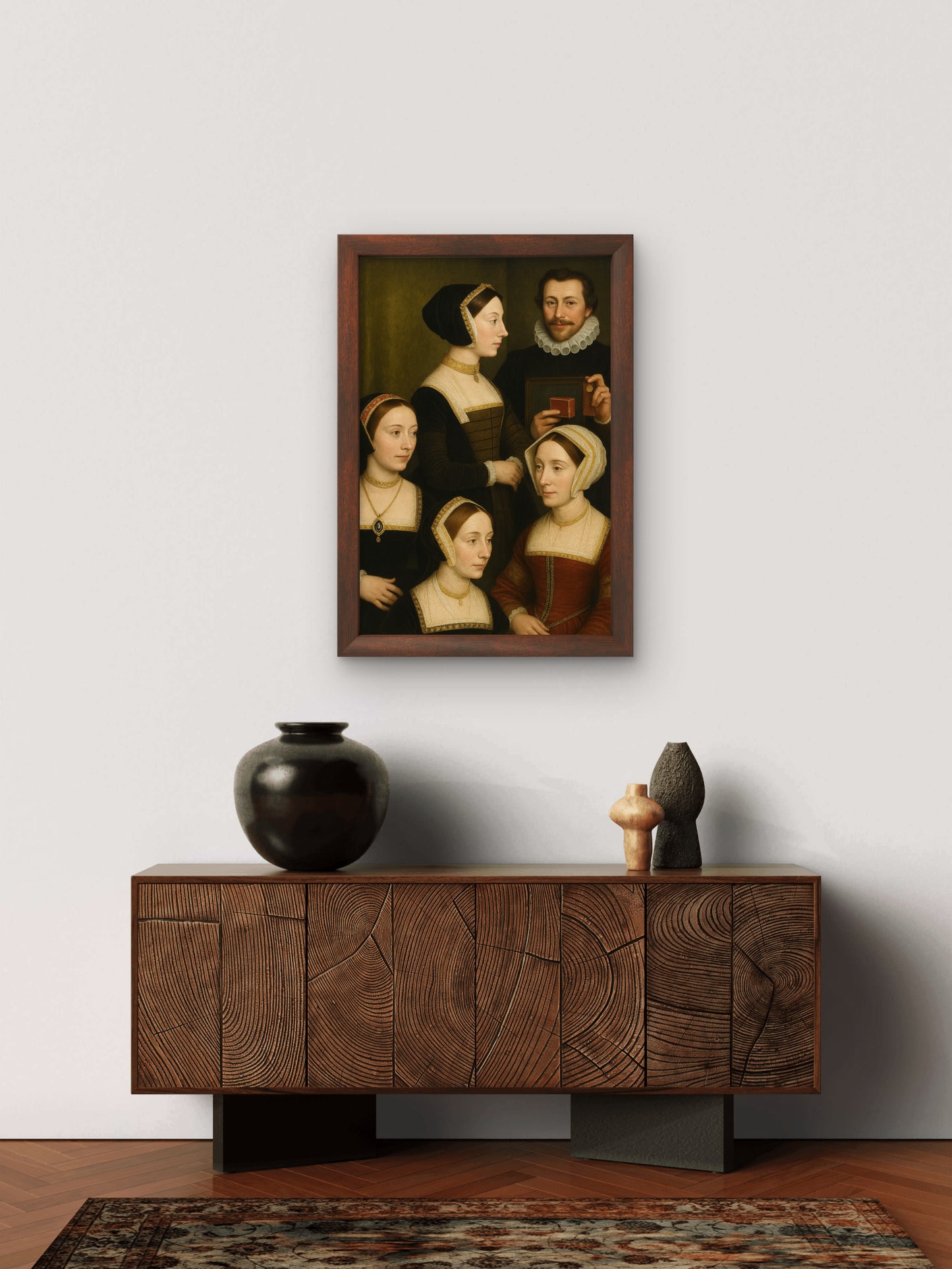 Study of the family of Thomas Moore, in the school of Hans Holbein