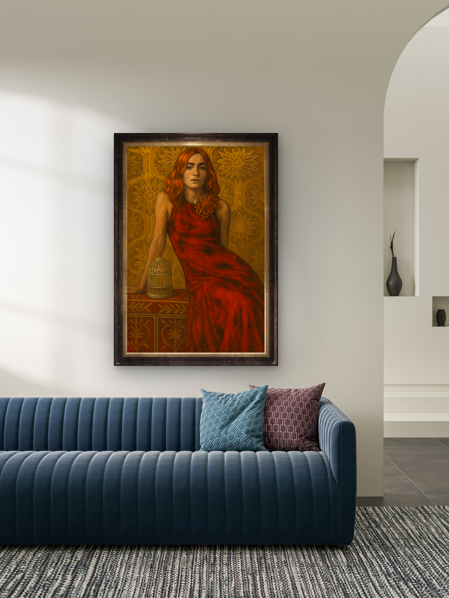 "Ginger," in the modernist style.