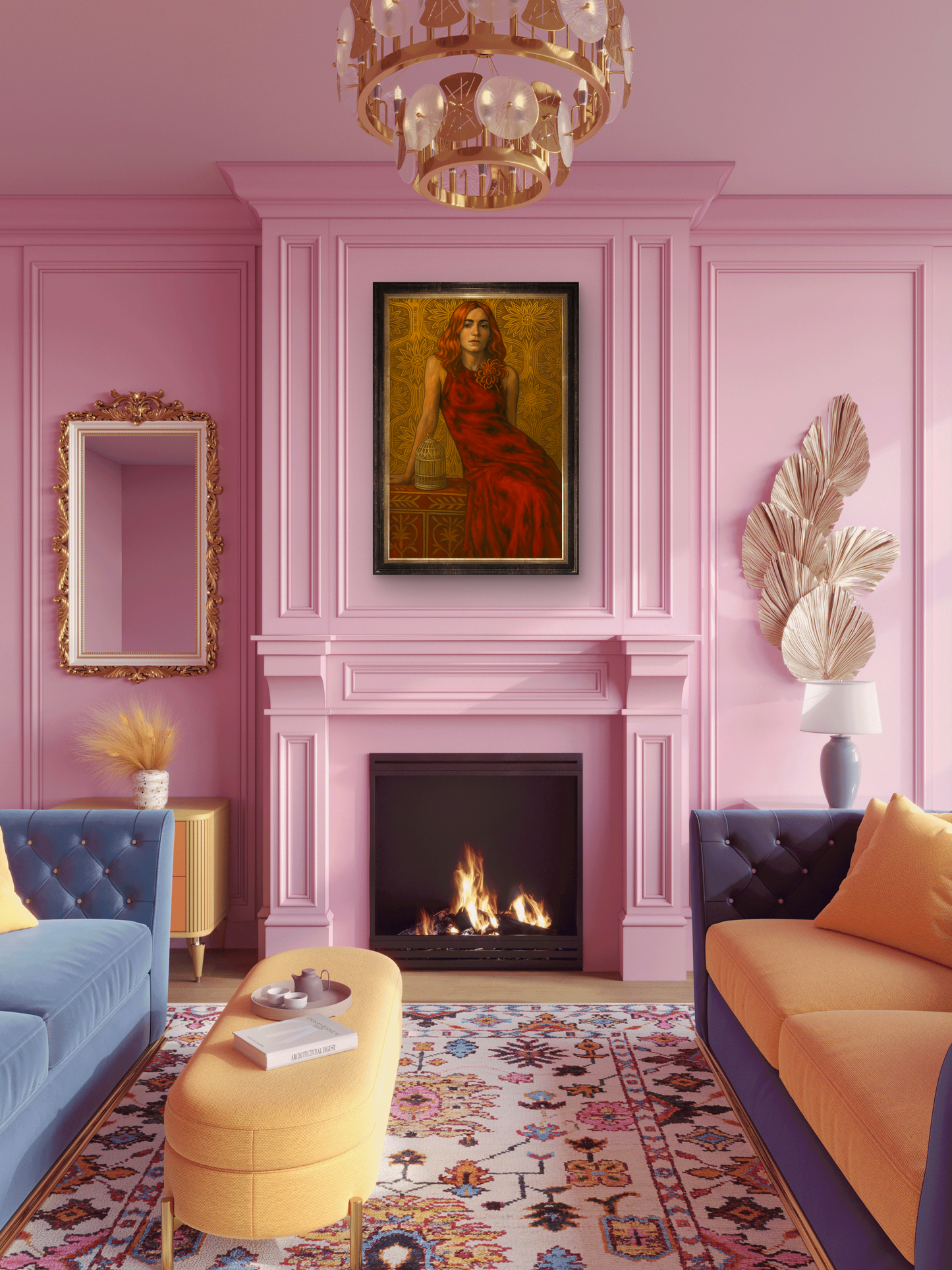 "Ginger," in the modernist style.