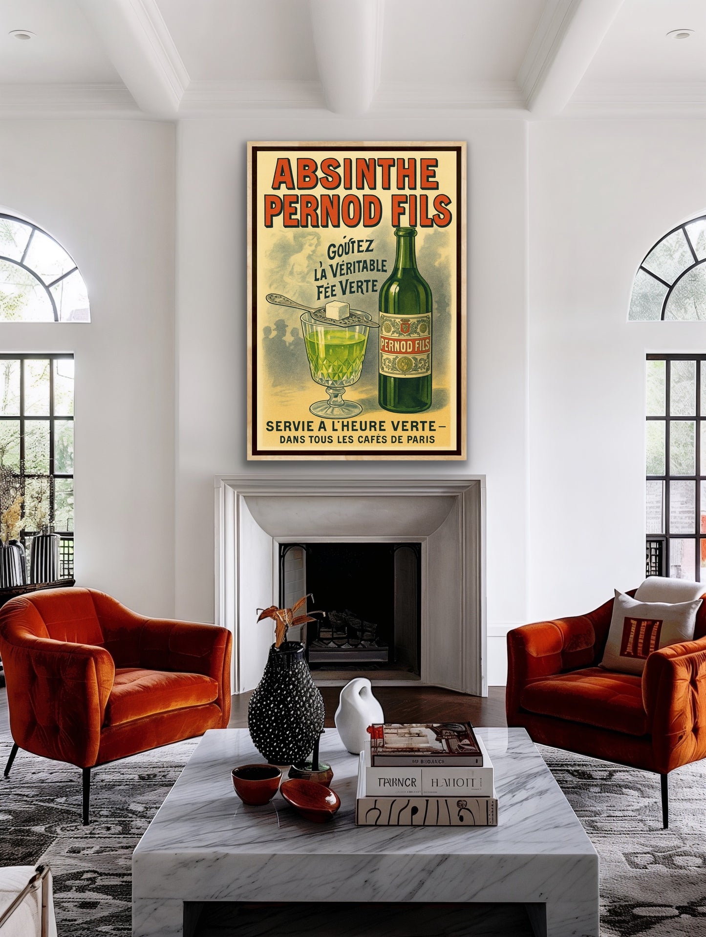 Absinthe Pernod Fils Poster — Belle Époque Advertising