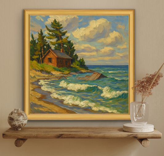 "Summer on the shores of Lake Huron, Ontario."