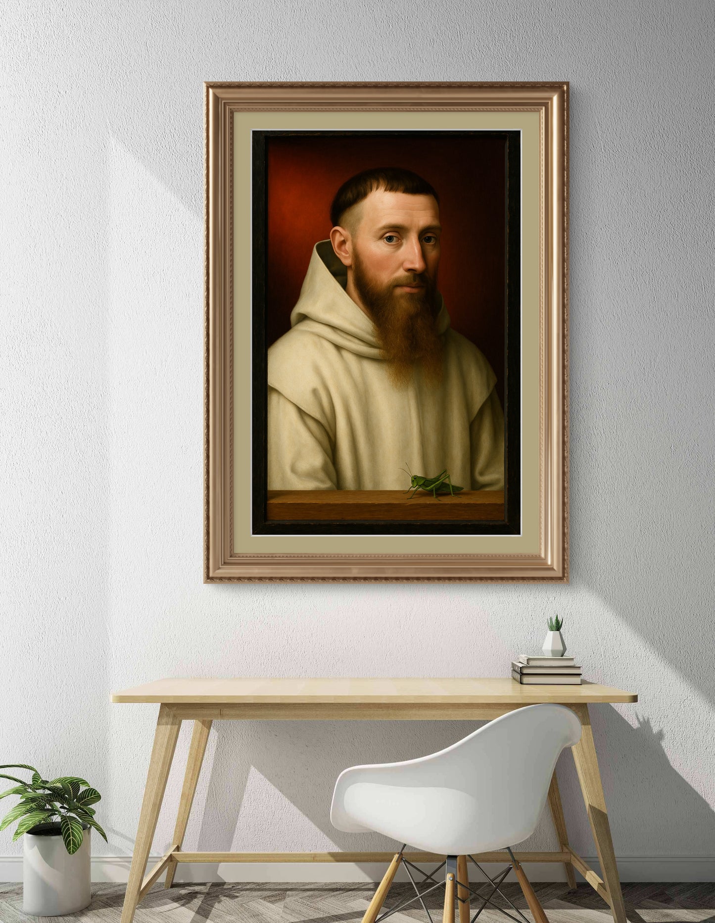 "Brother Phillip," in Northern Gothic realism (c. 1430)
