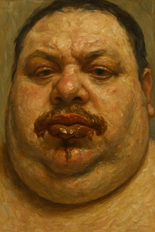 "Never Satisfied," in 19th-century realism.