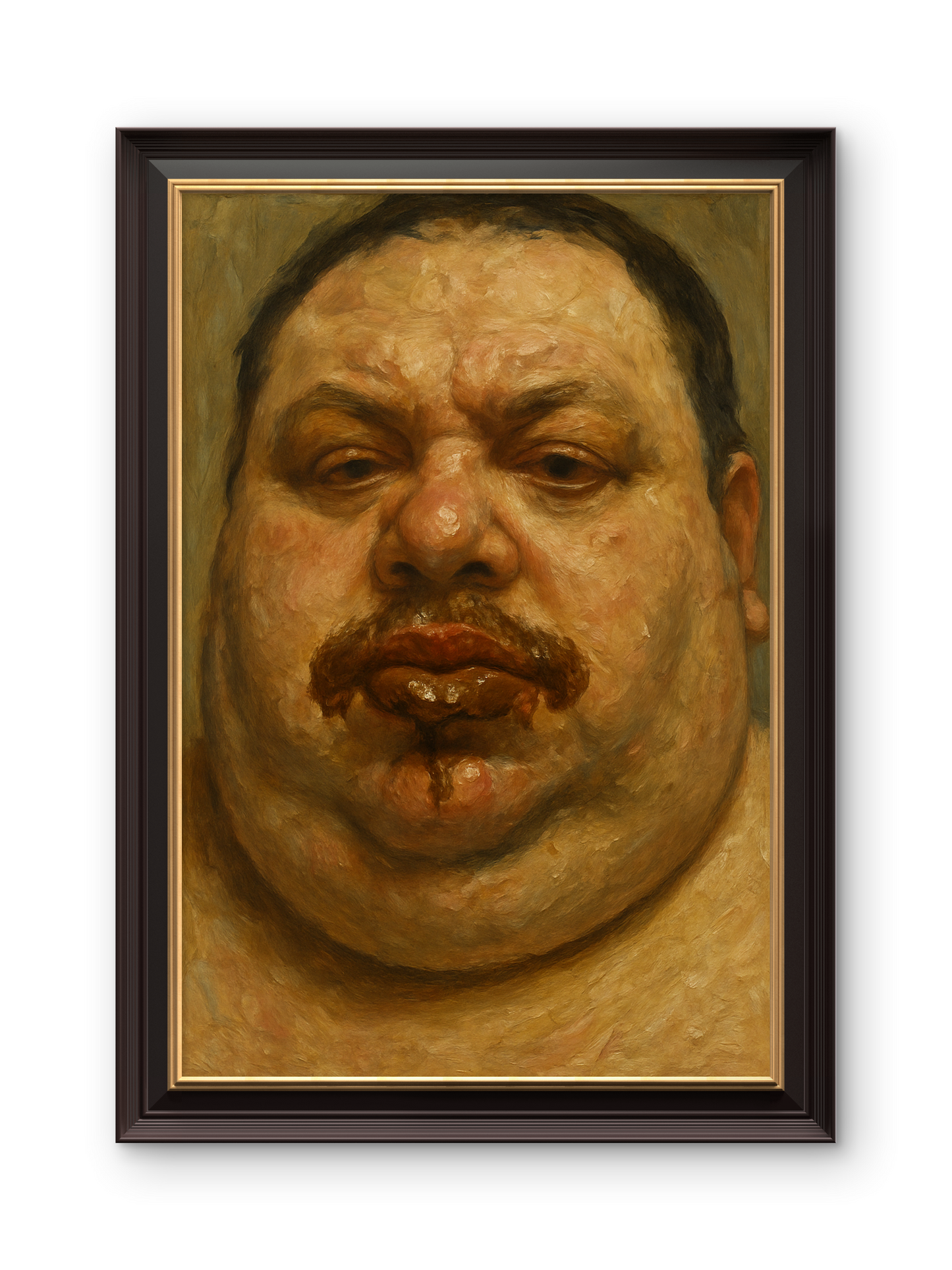 "Never Satisfied," in 19th-century realism.