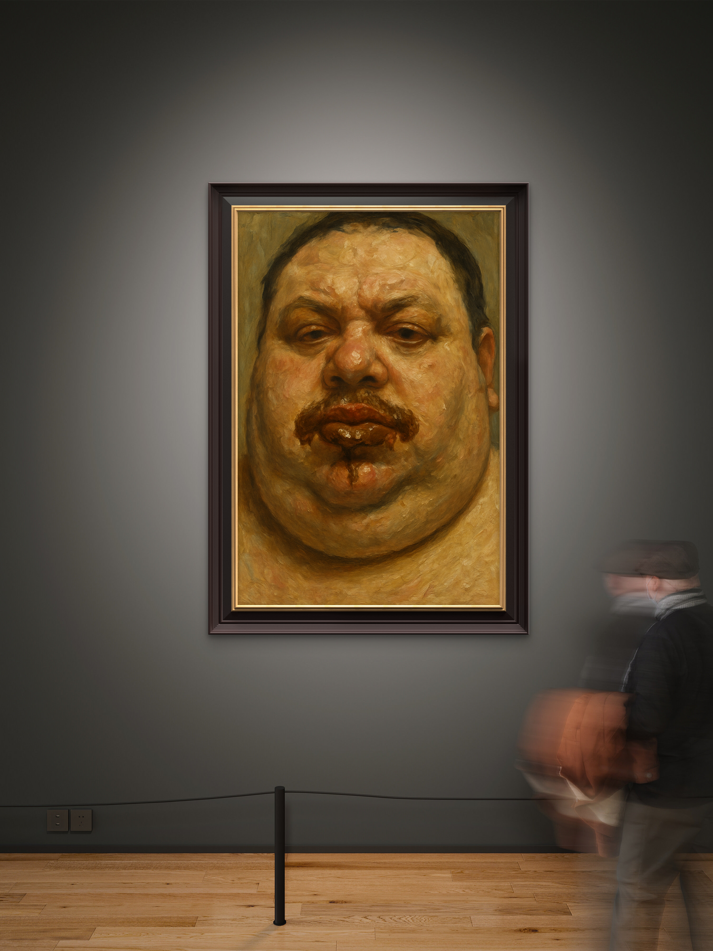 "Never Satisfied," in 19th-century realism.