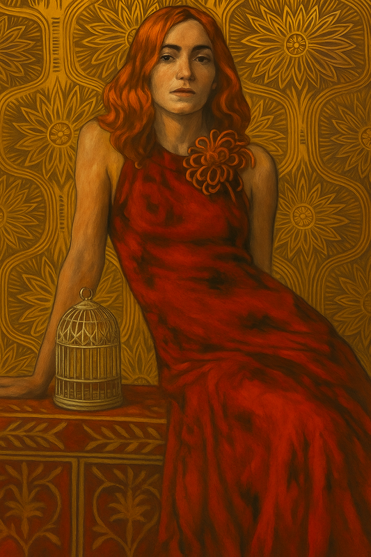 "Ginger," in the modernist style.