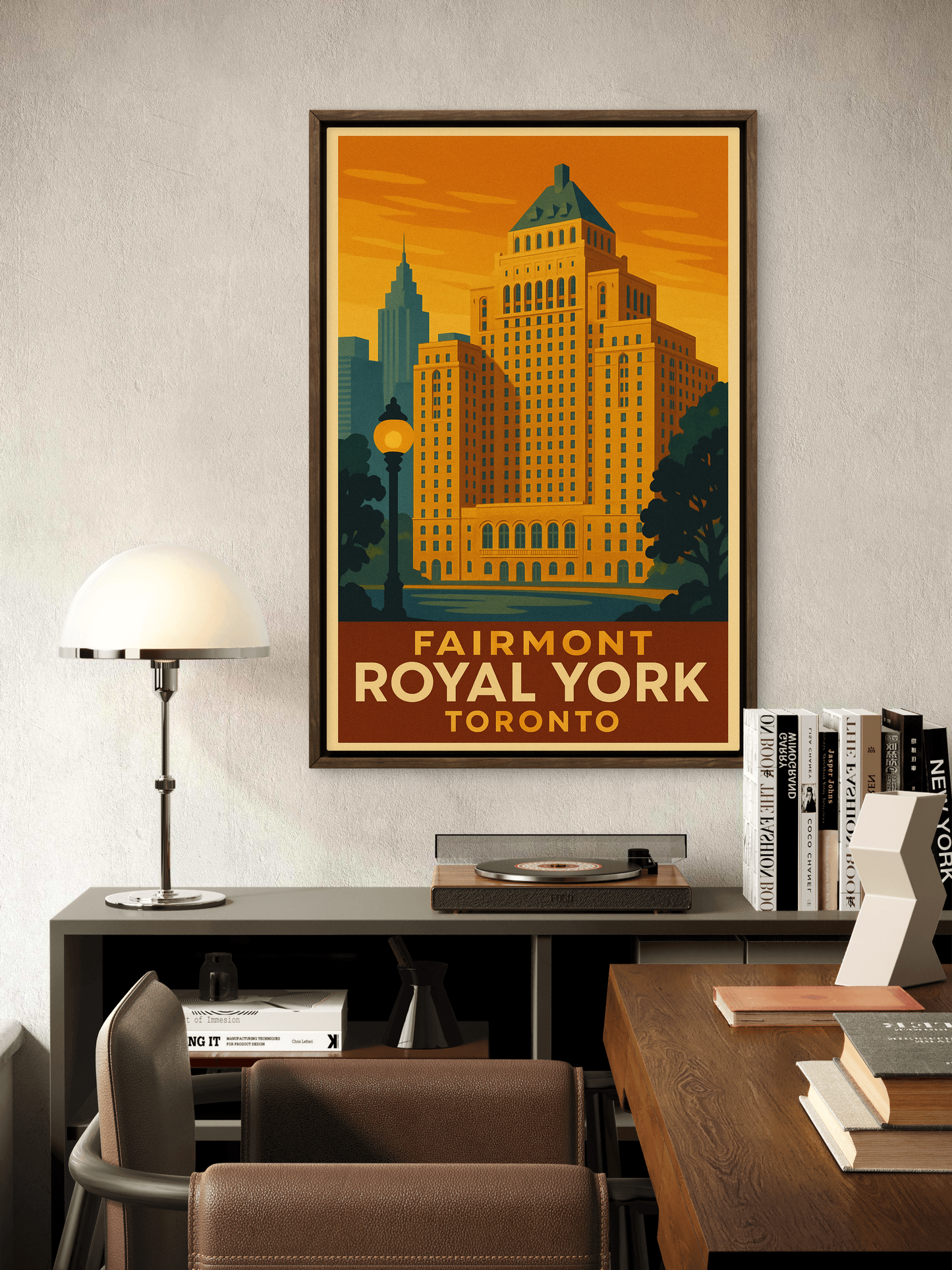FRAMED & READY TO HANG! The Royal York, Toronto
