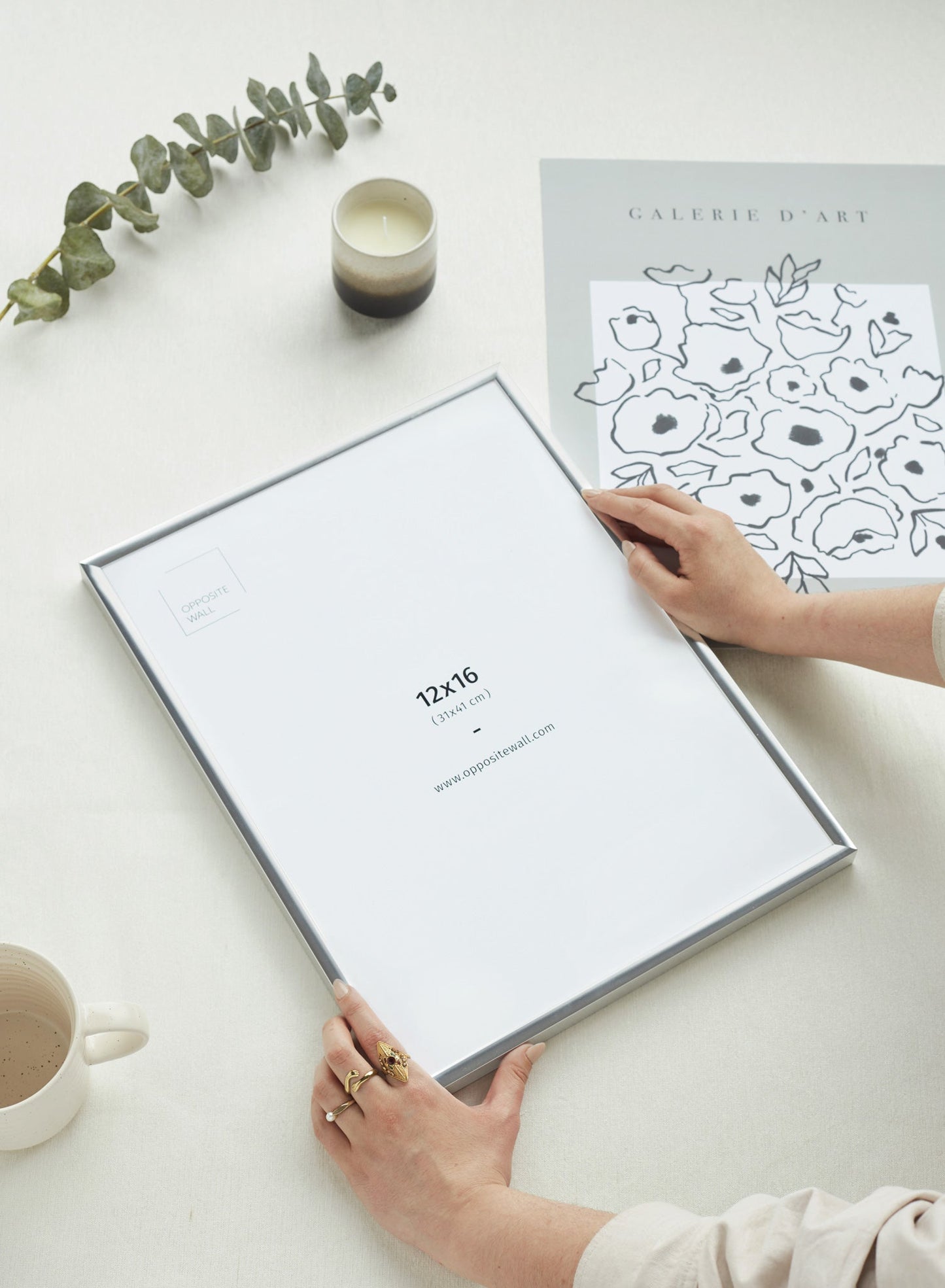 Silver Metal Frame (2 Pack), 5x7 in | 13x18 cm