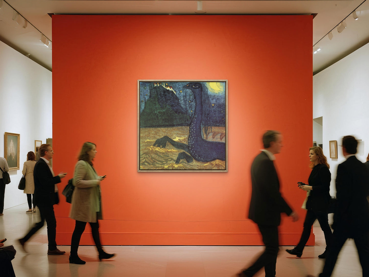 Kandinsky, Wassily (1866-1944) - Moonlit Night 1907