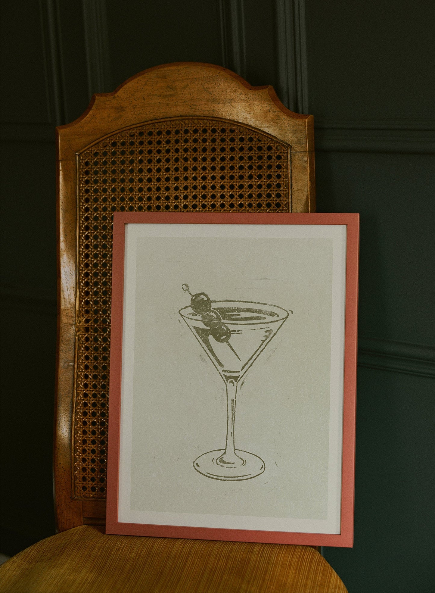 Terracotta Wood Frame, 12x16 in | 31x41 cm