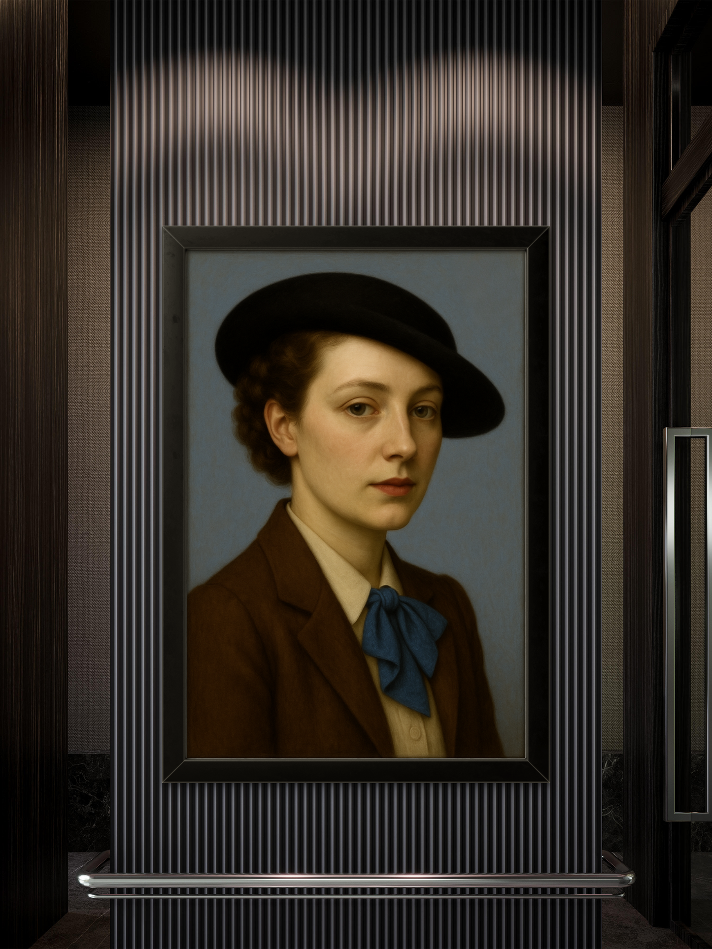 "Agent Violetta Bangor, Code Name: “Bluebird.”