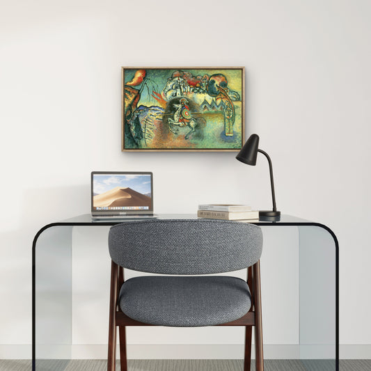 Kandinsky, Wassily (1866-1944) - George and the Dragon