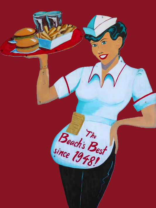 FRAMED & READY TO HANG! The Crowd Inn Gal, Sauble Beach, Ontario