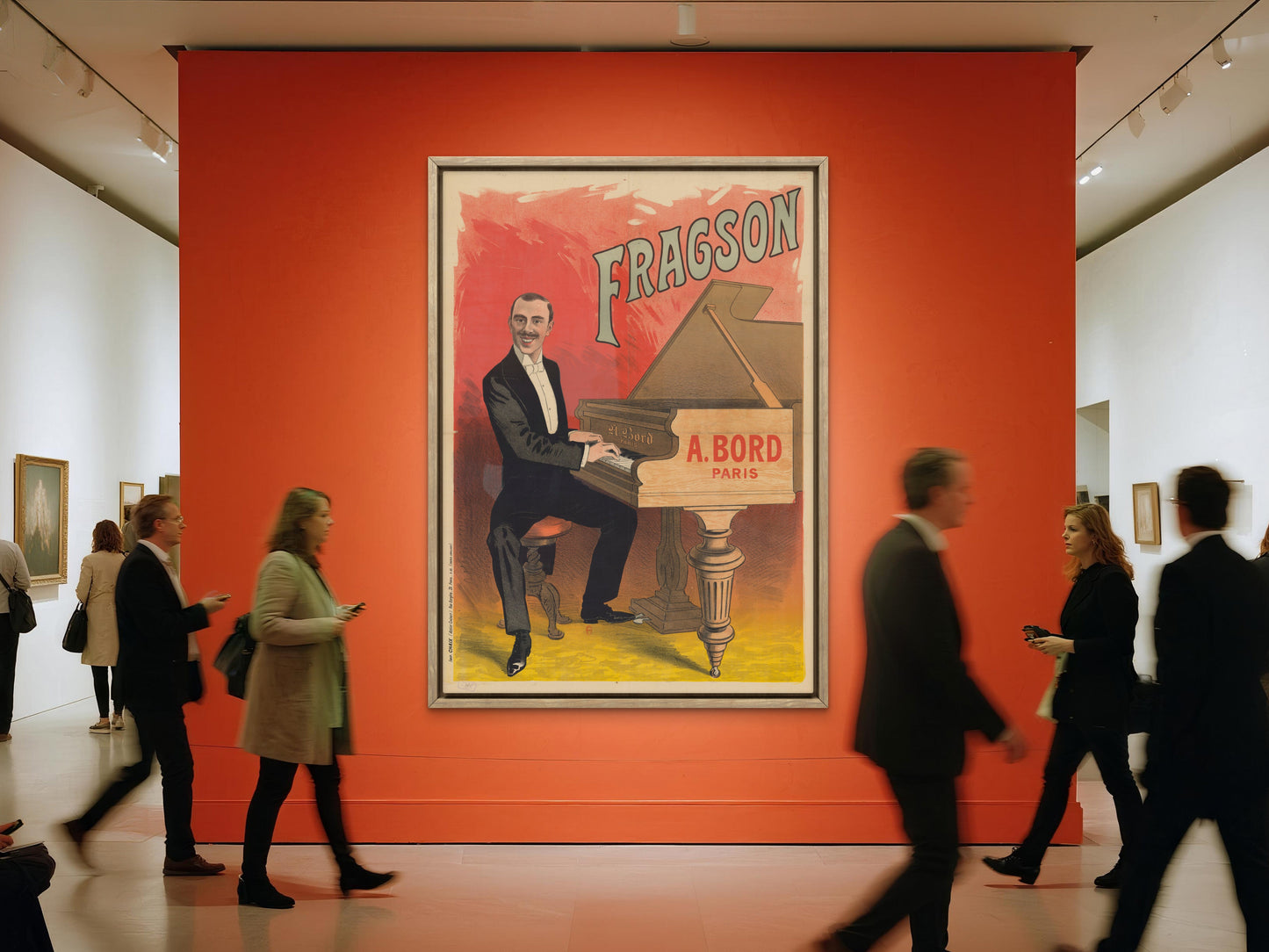 British Music Hall Singer Harry Fragson, by  Émile Tabouret c. 1890