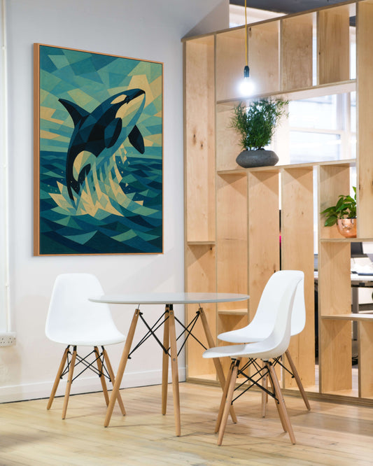 "Orca," in the Modernist style.