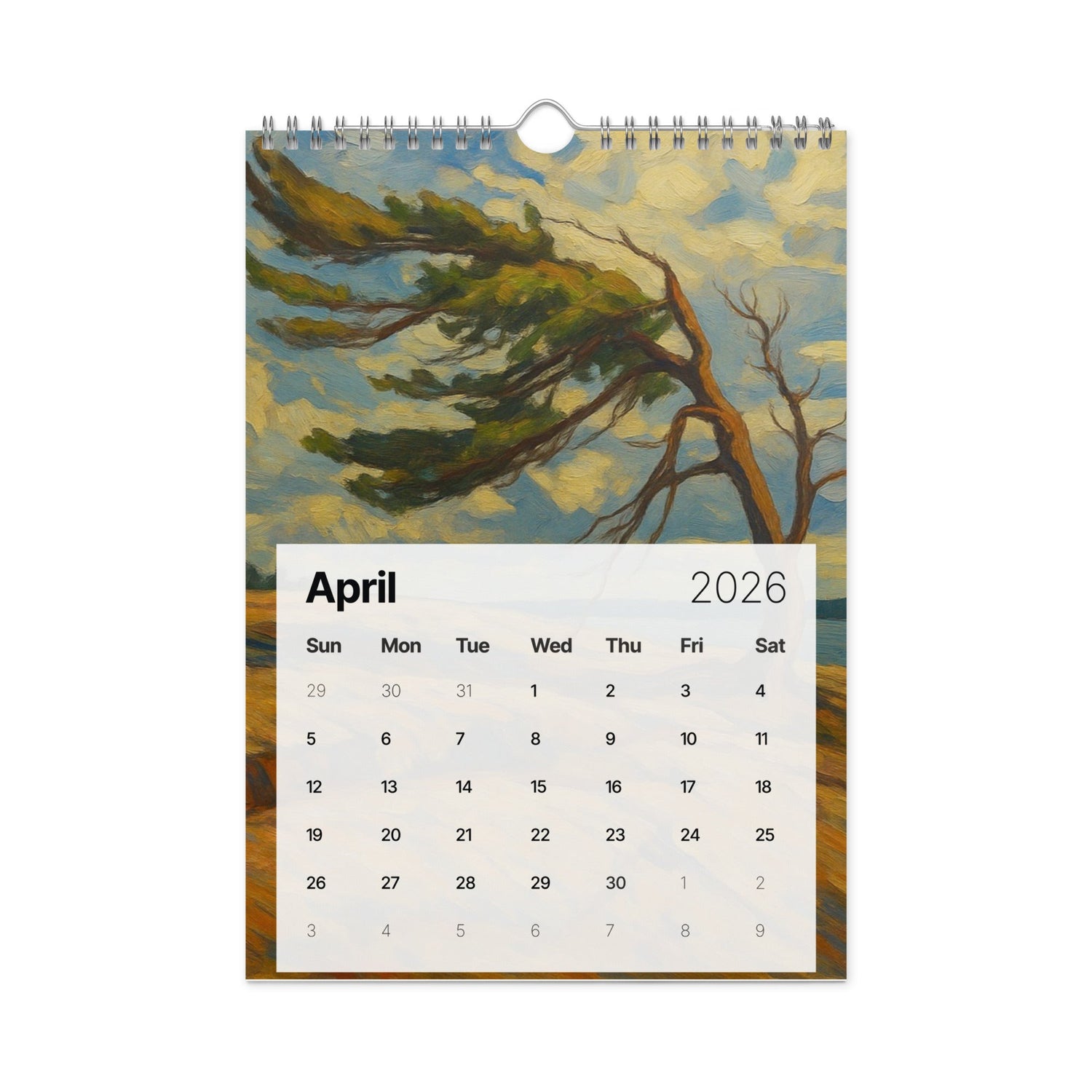 2026 Our Canada calendar