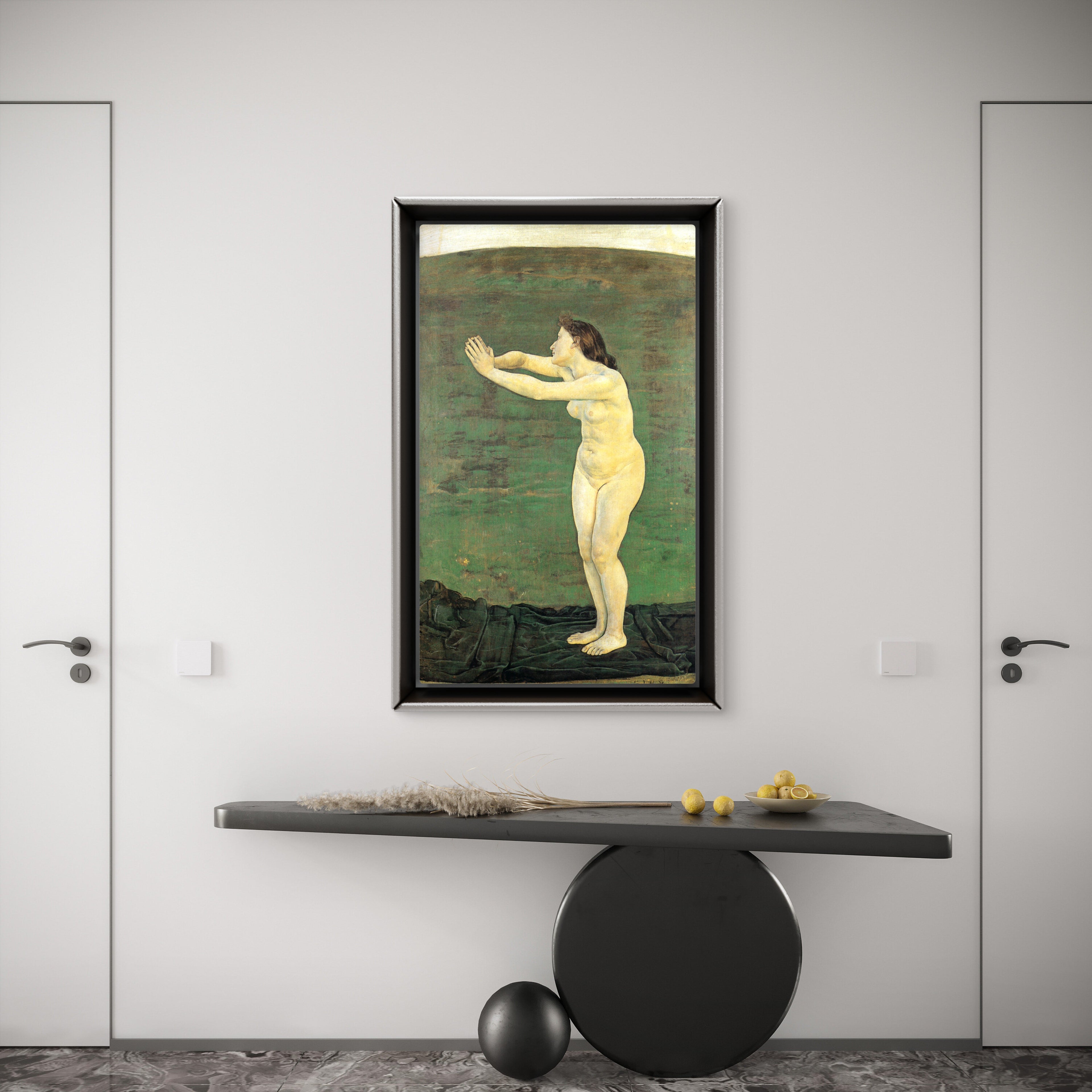 Ferdinand Hodler Communion with Infinite 1892 - Swiss Symbolism