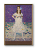 Gustav Klimt, 1912–1913, Portrait of Mäda Primavesi, Remastered by Elliott Best