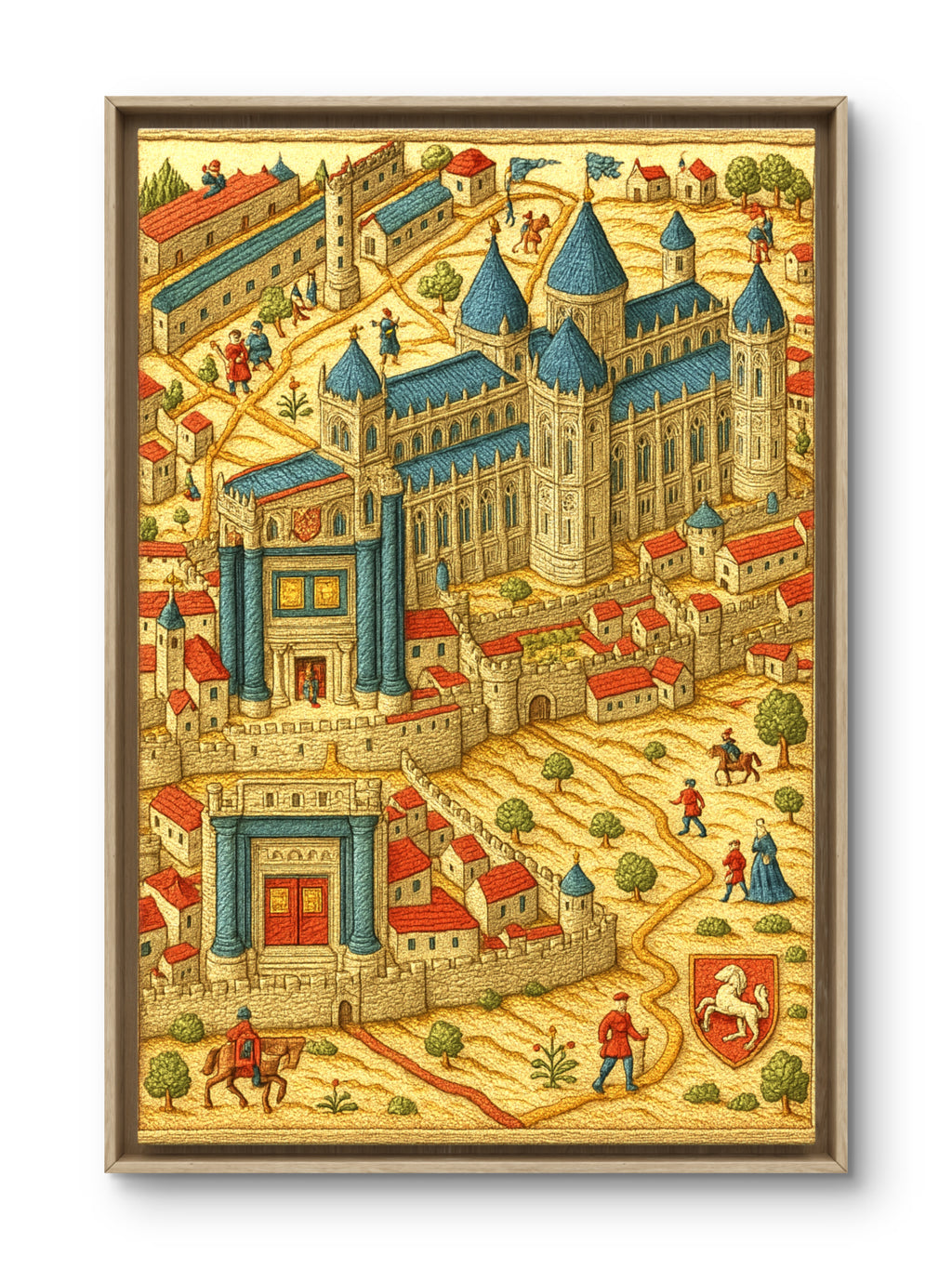 Windsor Castle Medieval Tapestry, Windsor Castle by Elliott Best
