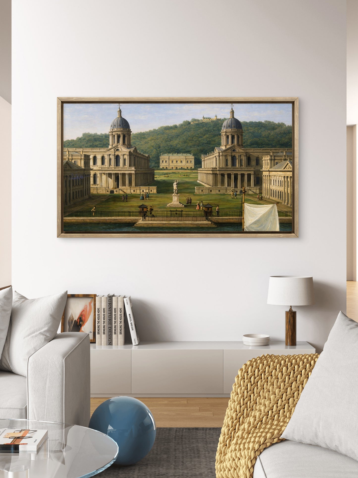 Greenwich Hospital from the River, by Canaletto