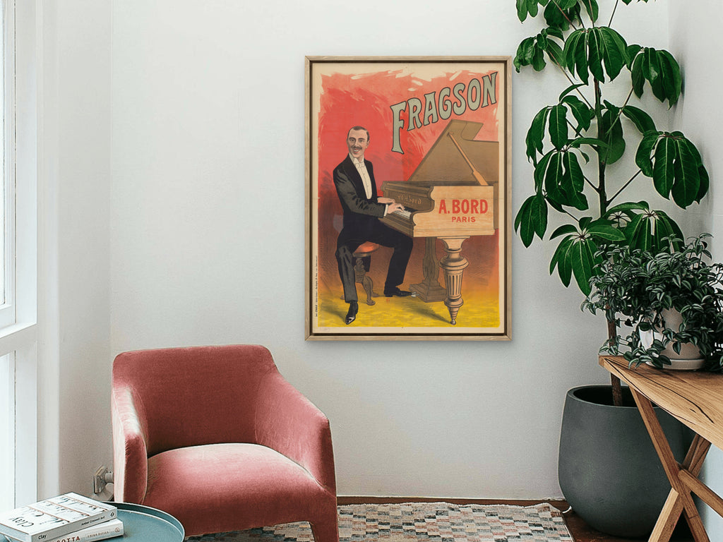 Harry Fragson Music Hall Poster by Émile Tabouret 1890