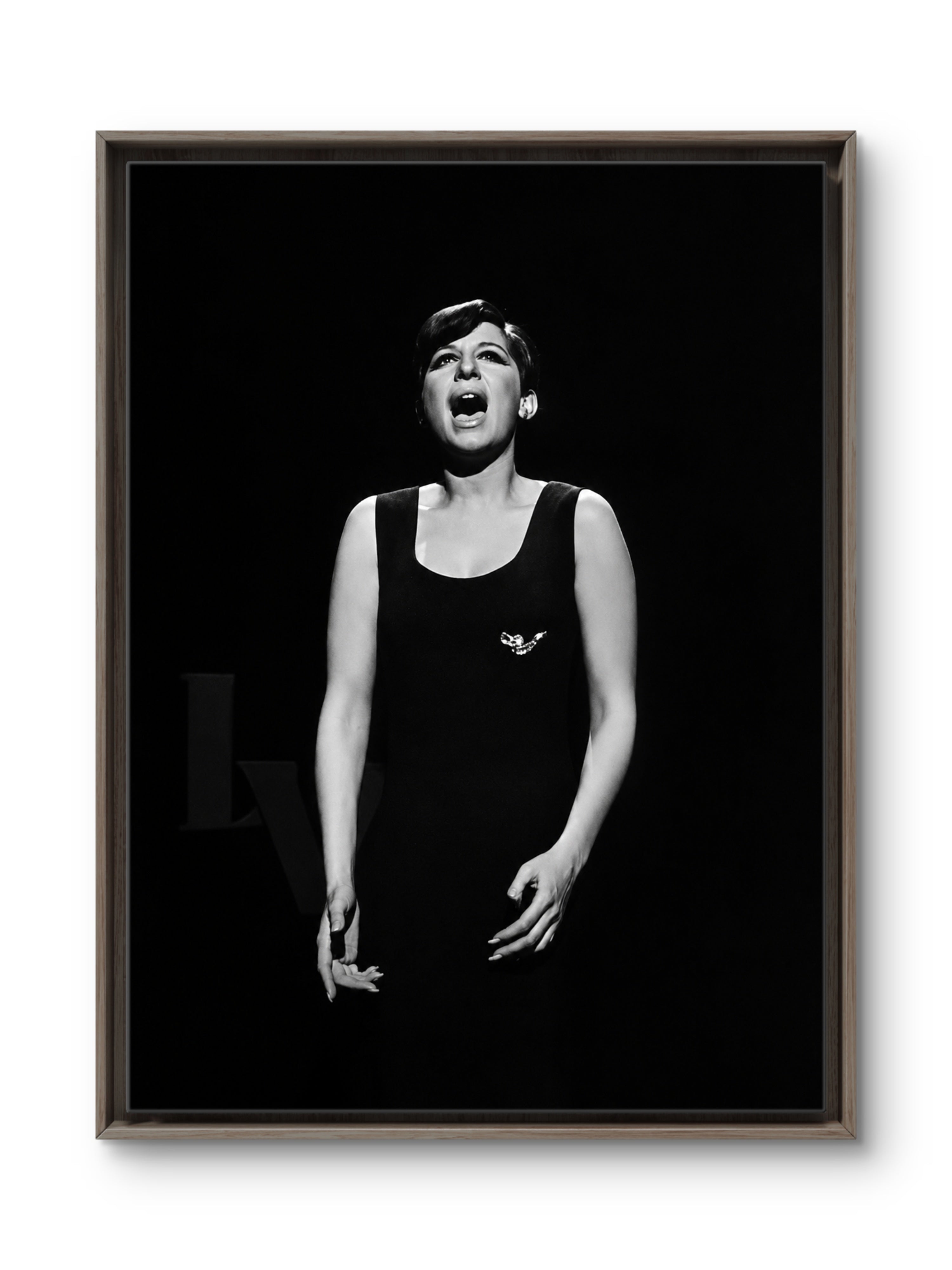 Barbra Streisand — The Performance That Stopped Us in our Tracks, Remastered Photograph