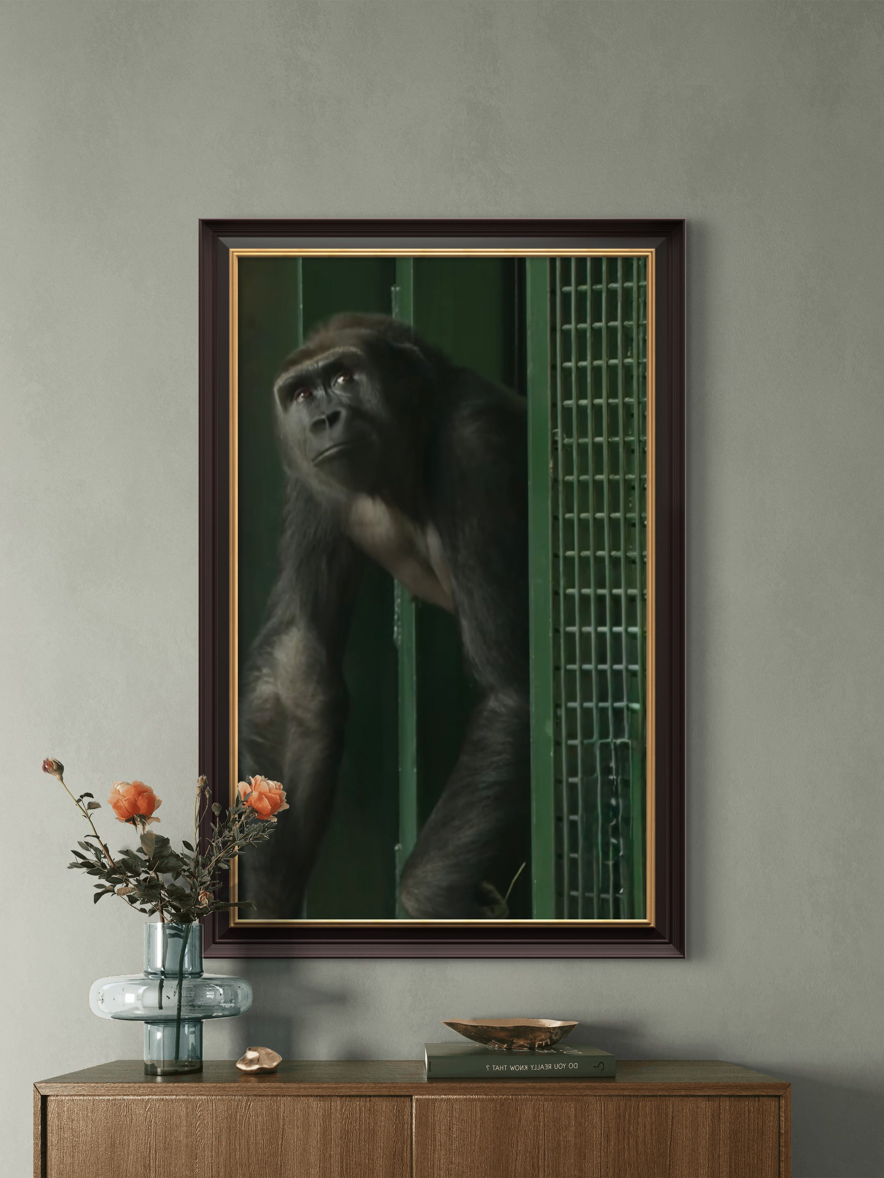 Female Gorilla — First Light at the Threshold, School of George Stubbs
