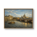St. Paul’s from the South Bank, School of Canaletto