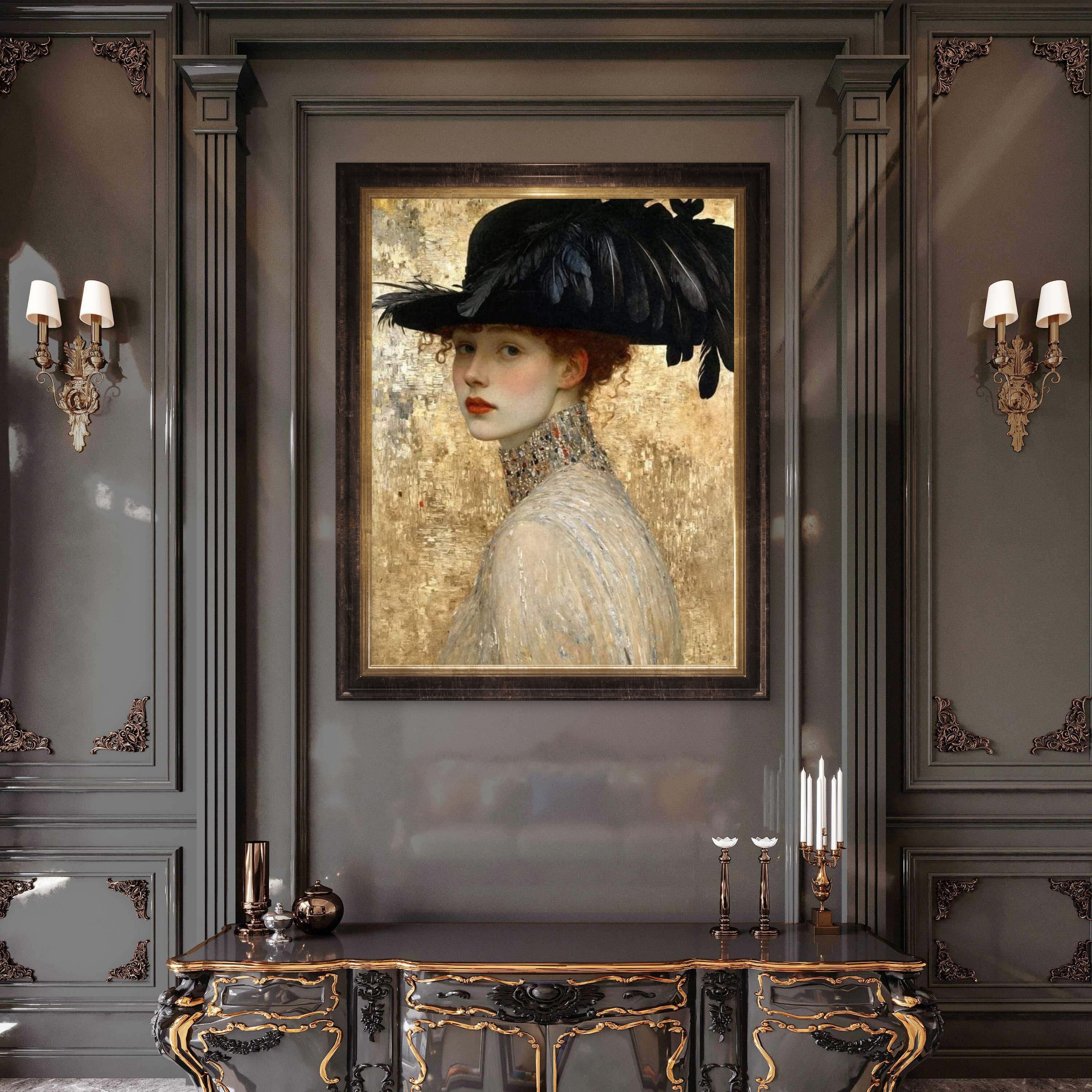 Portrait of Hermine Gallia (1904) in the Elliott Best Signature Series