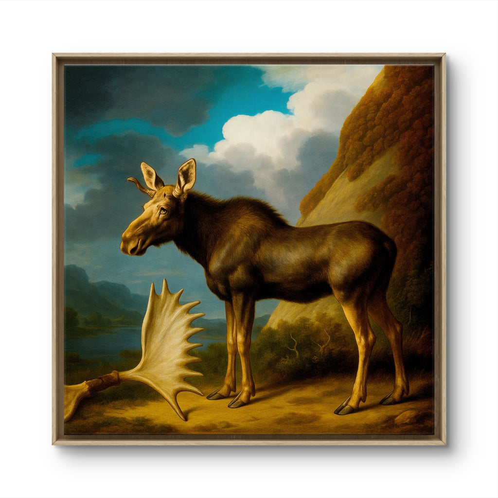 Monarch of the Boreal — Majestic Moose Original