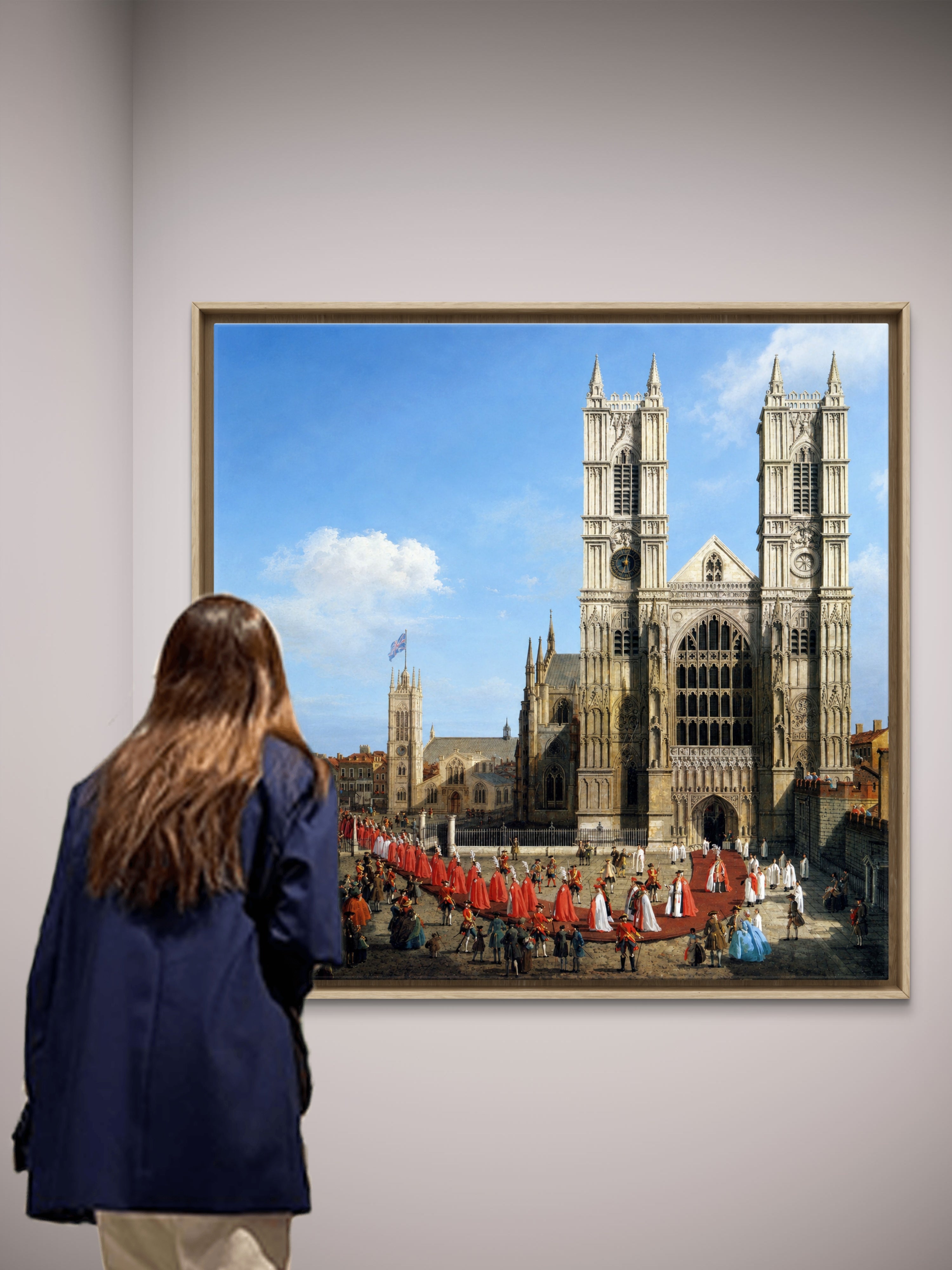 Canaletto Westminster Abbey — Remastered Fine Art Print