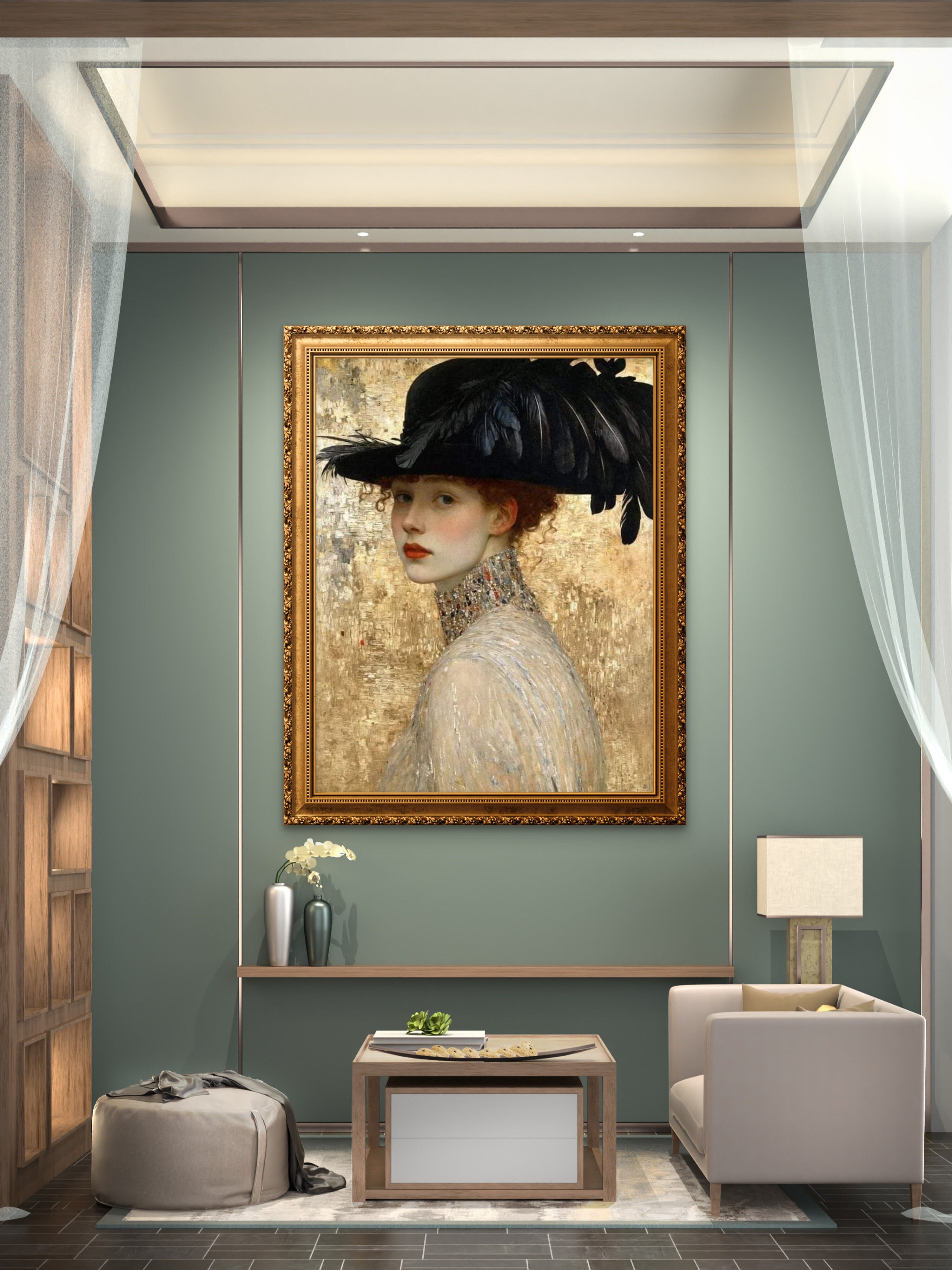 Portrait of Hermine Gallia (1904) in the Elliott Best Signature Series