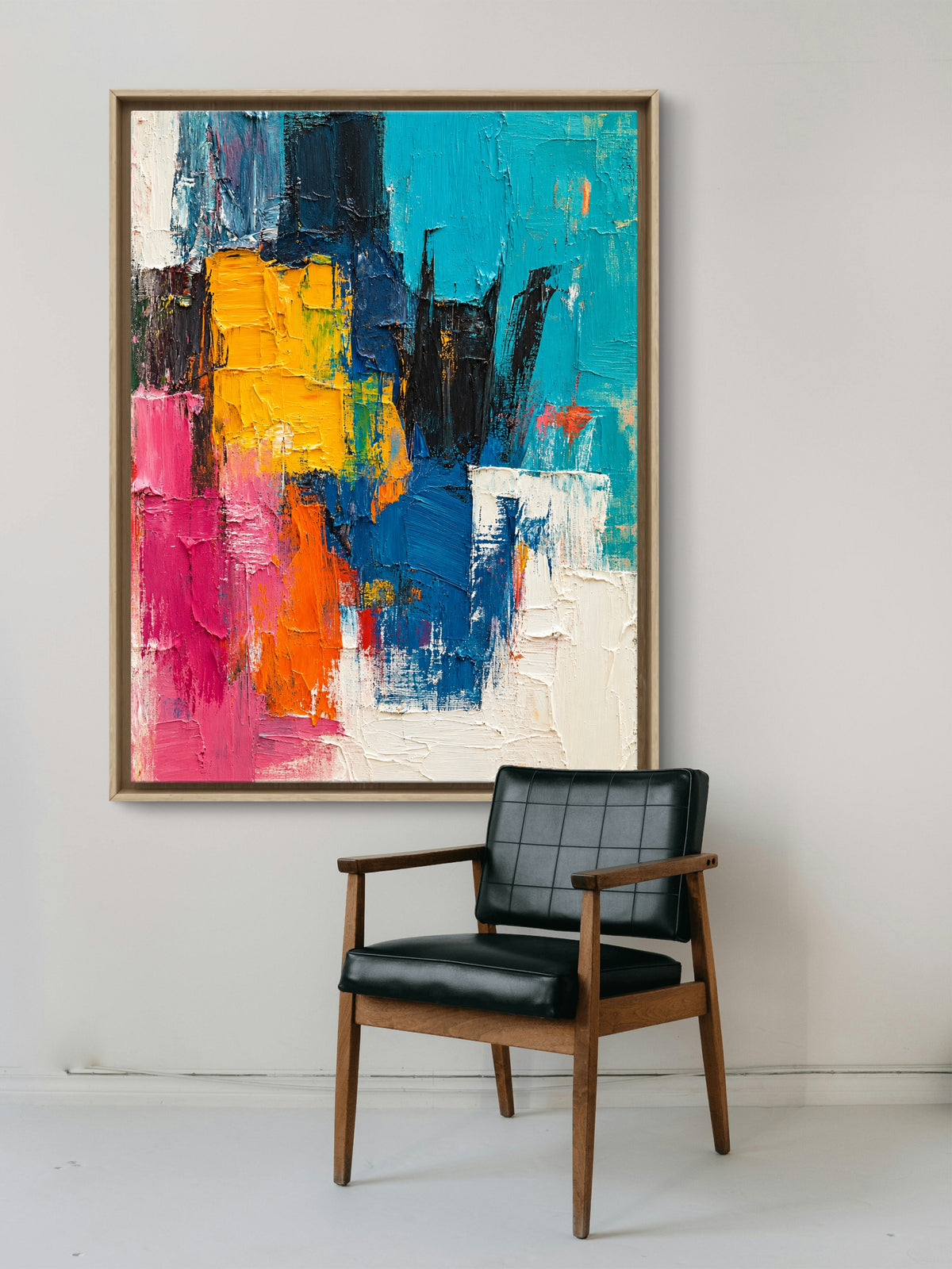 Julio Abstraction - A Study in Colour and Rhythm
