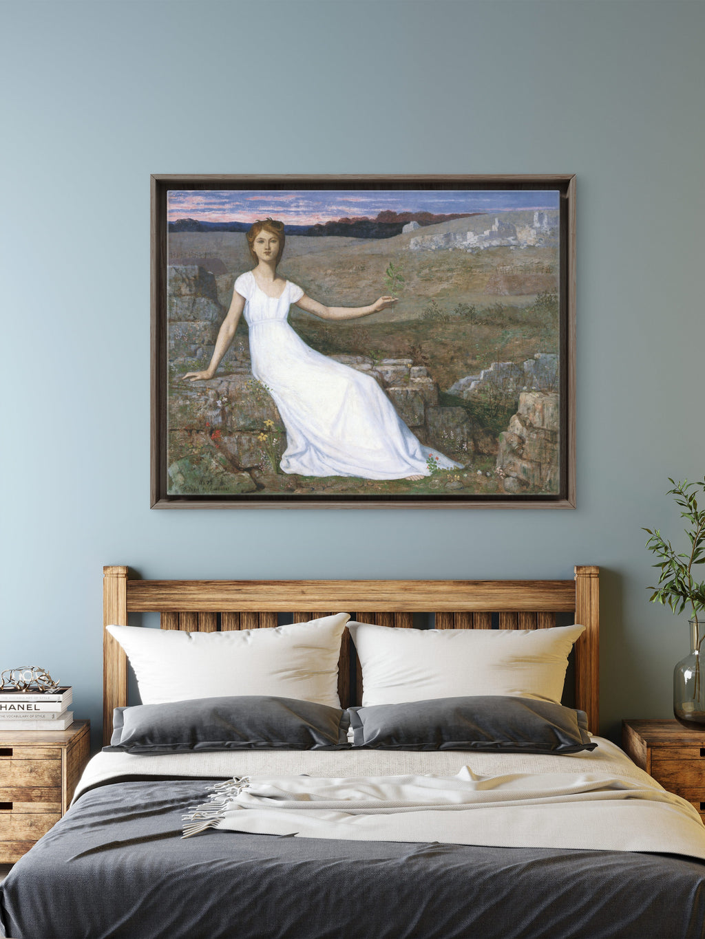 Pierre Puvis de Chavannes Hope 1872 - Symbolist Masterpiece