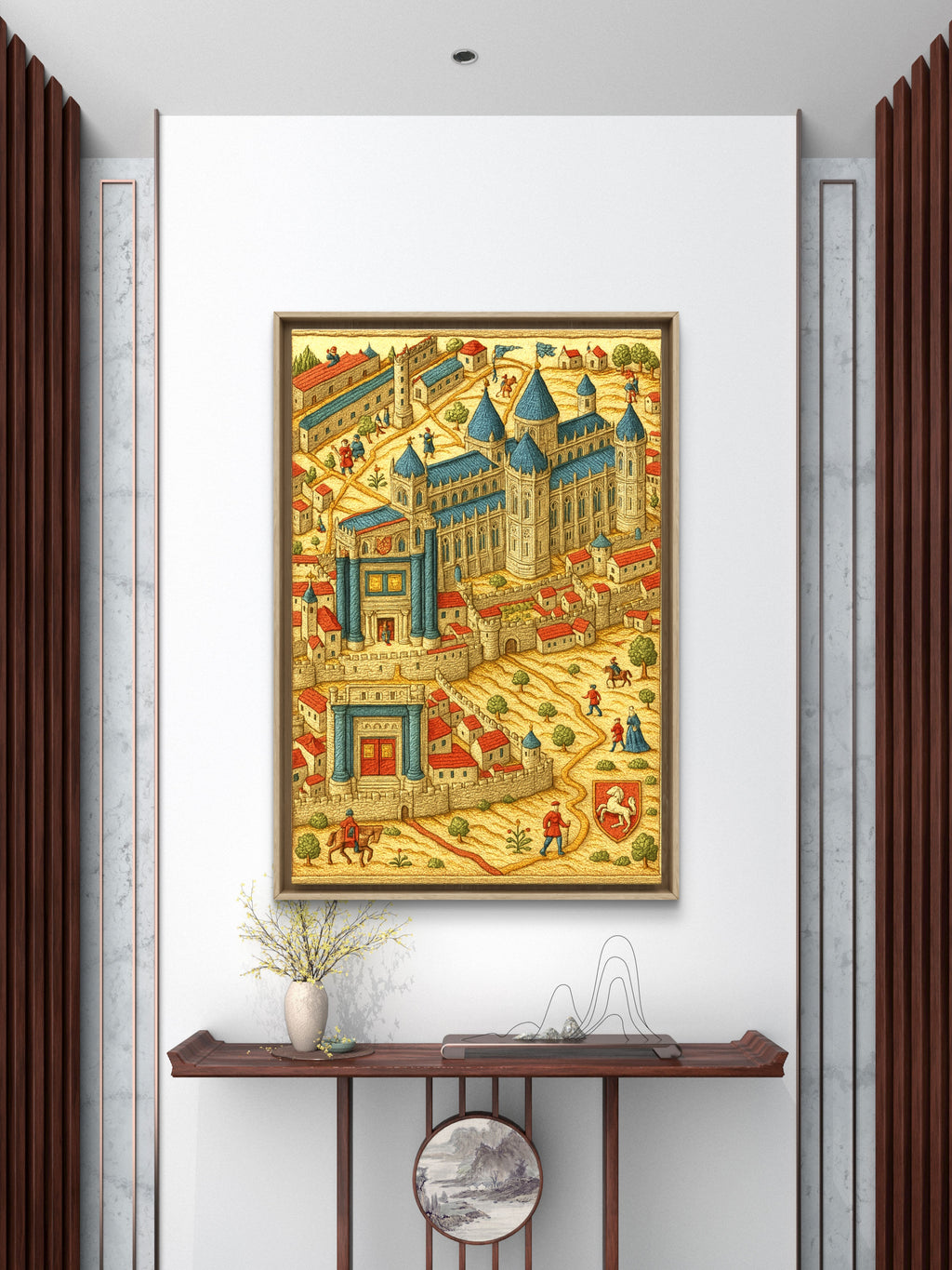 Windsor Castle Medieval Tapestry, Windsor Castle by Elliott Best