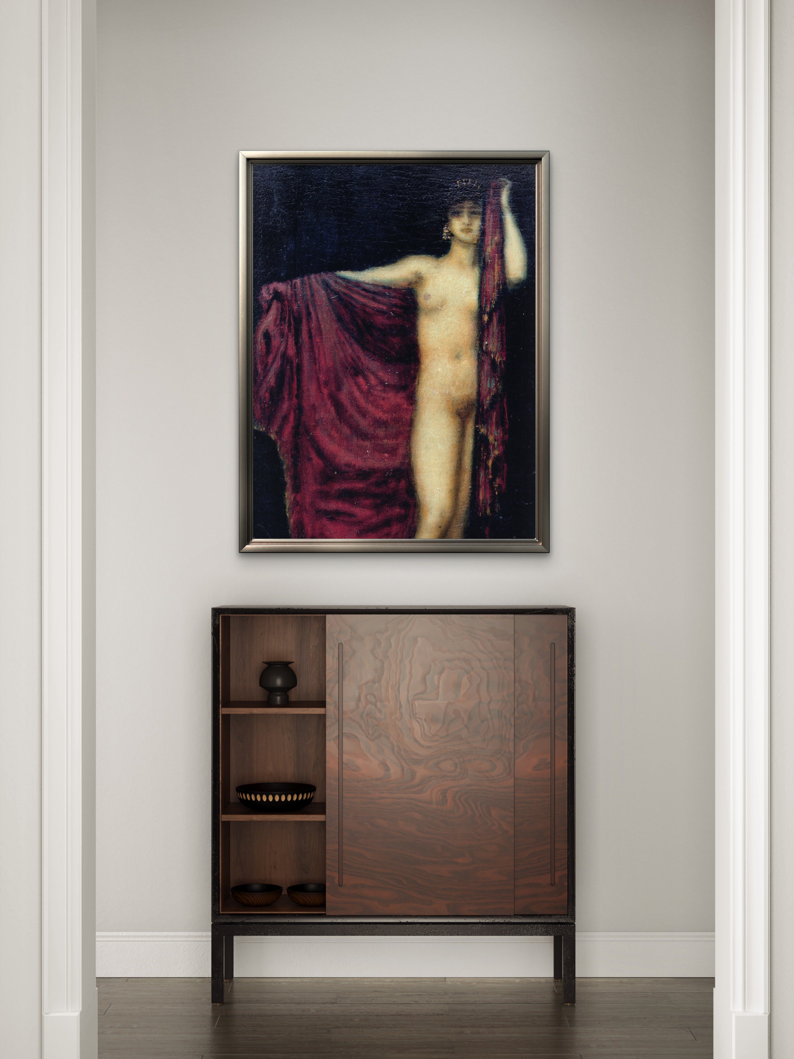 Franz von Stuck Phryne 1917-18 - Symbolist Masterpiece