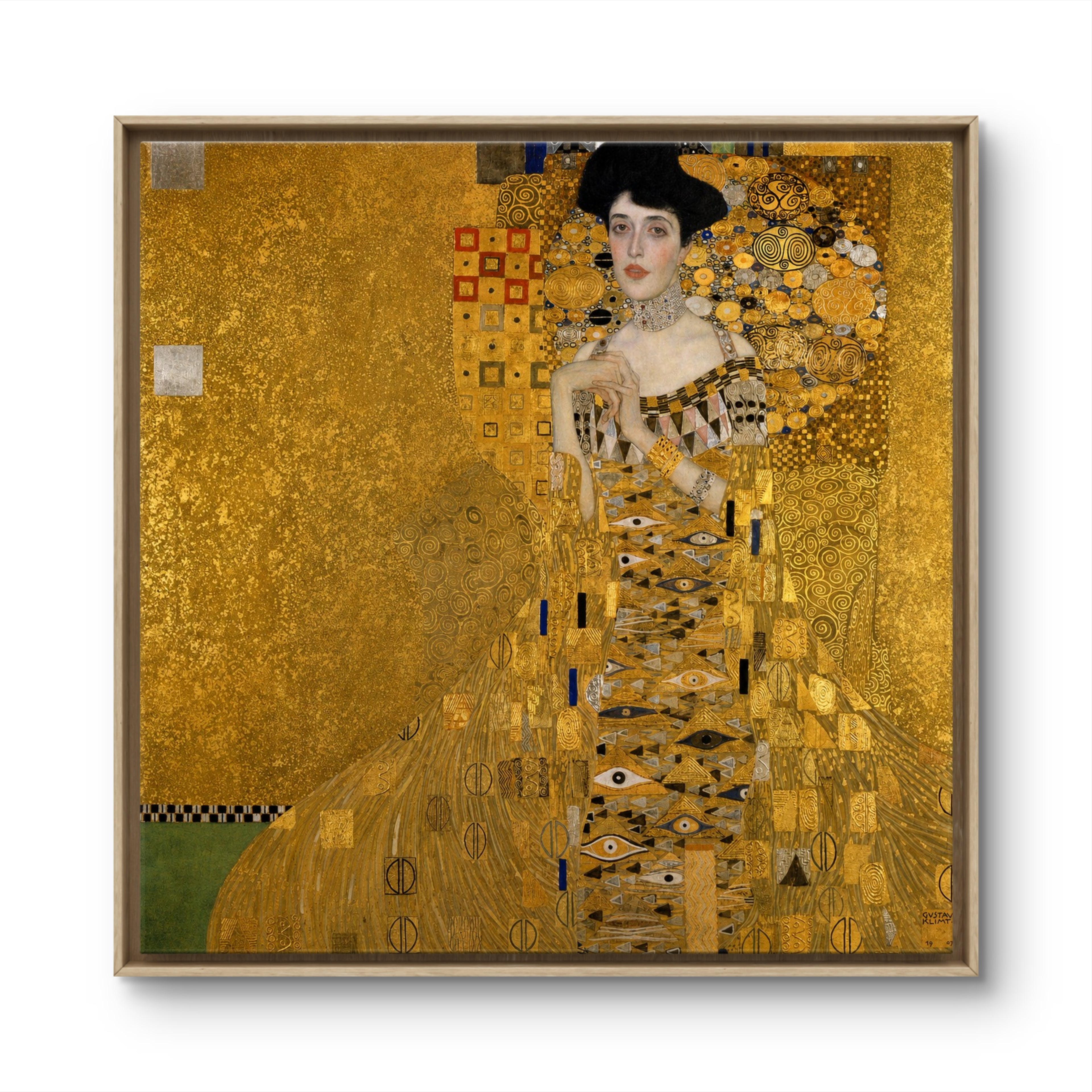 Portrait of Adele Block-Bauer, Gustav Klimt, 1907, Elliott Best Studio Restoration