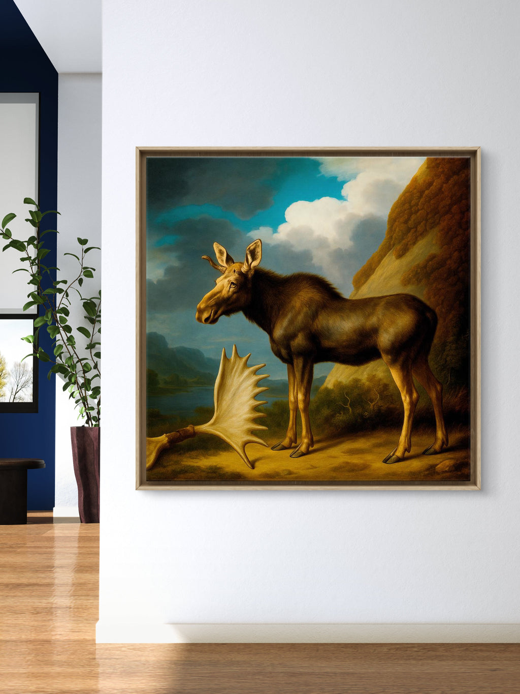 Monarch of the Boreal — Majestic Moose Original