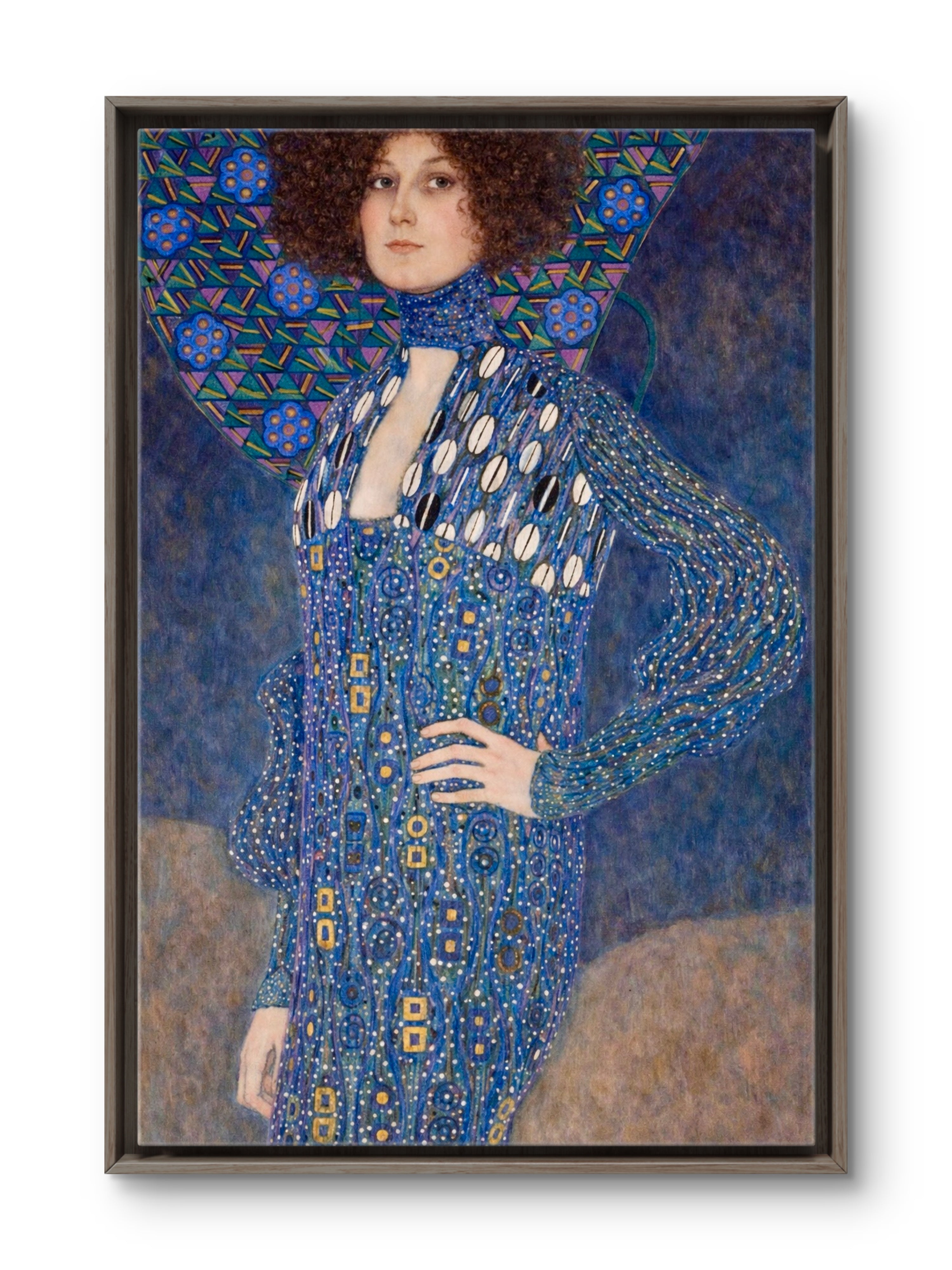 Emilie Flöge, A Woman of Modern Spirit and Quiet Radiance, Gustav Klimt, c. 1902