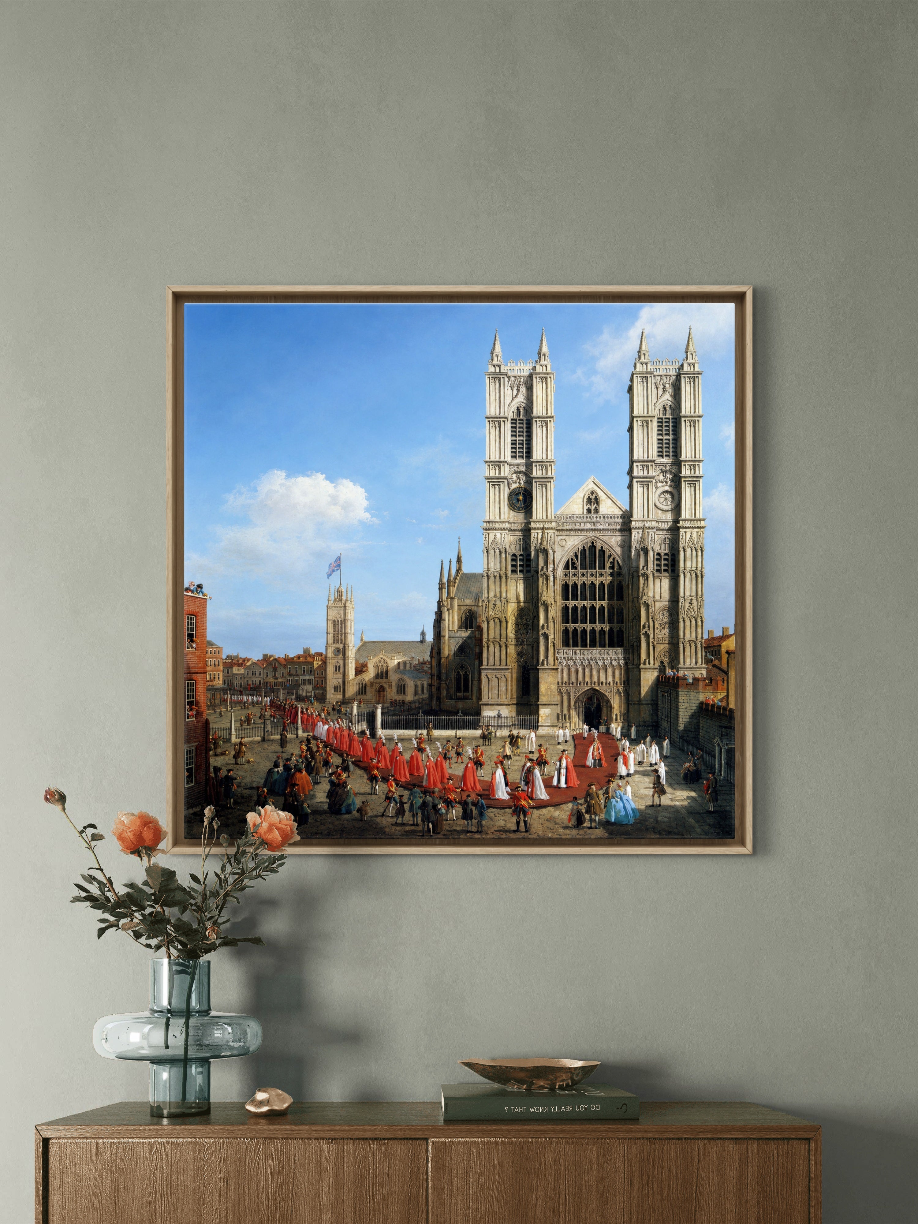Canaletto Westminster Abbey — Remastered Fine Art Print
