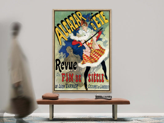 Alcazar d'Ete Revue Fin de Siècle, by Jules Chéret 1890