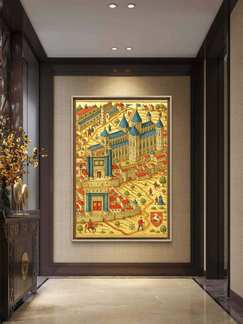 Windsor Castle Medieval Tapestry, Windsor Castle by Elliott Best